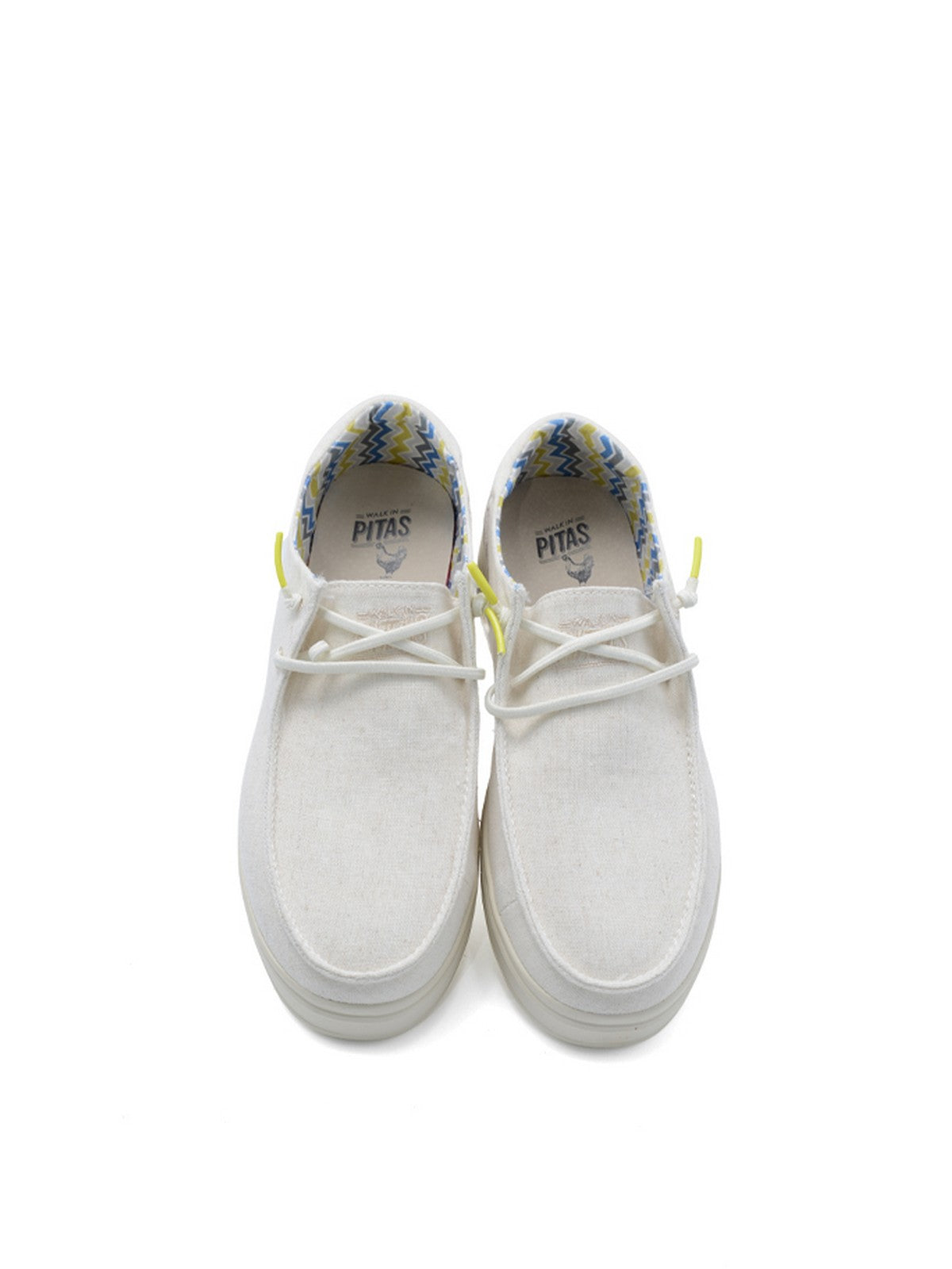 PITAS Mocassin Femme RECIFE CRUDO Blanc