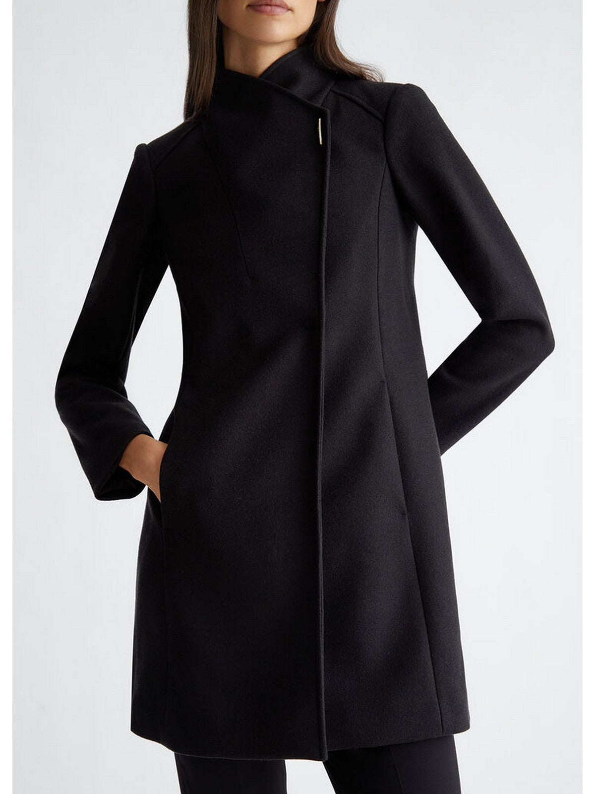 Liu Jo White Women Coat WF4272T4612 22222 Black