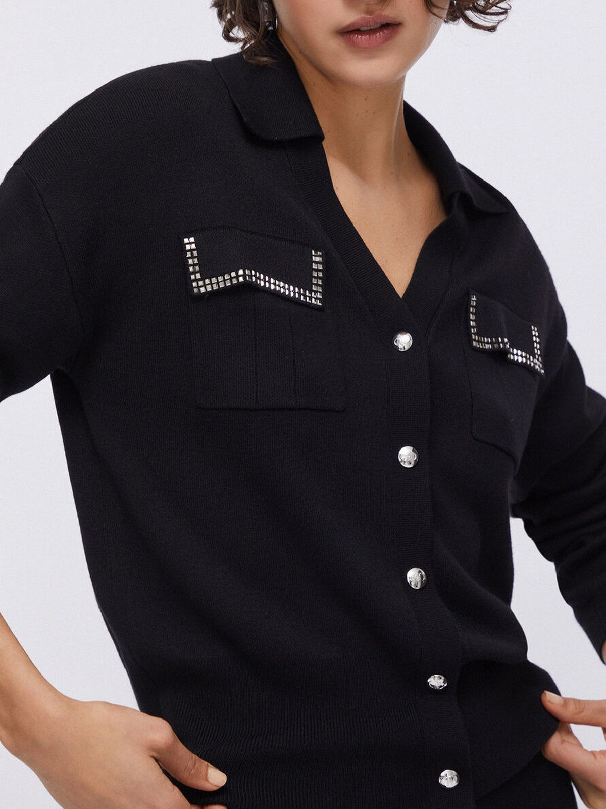 LIU JO SPORT Cardigan Donna  TA6041MS59L 22222 Nero