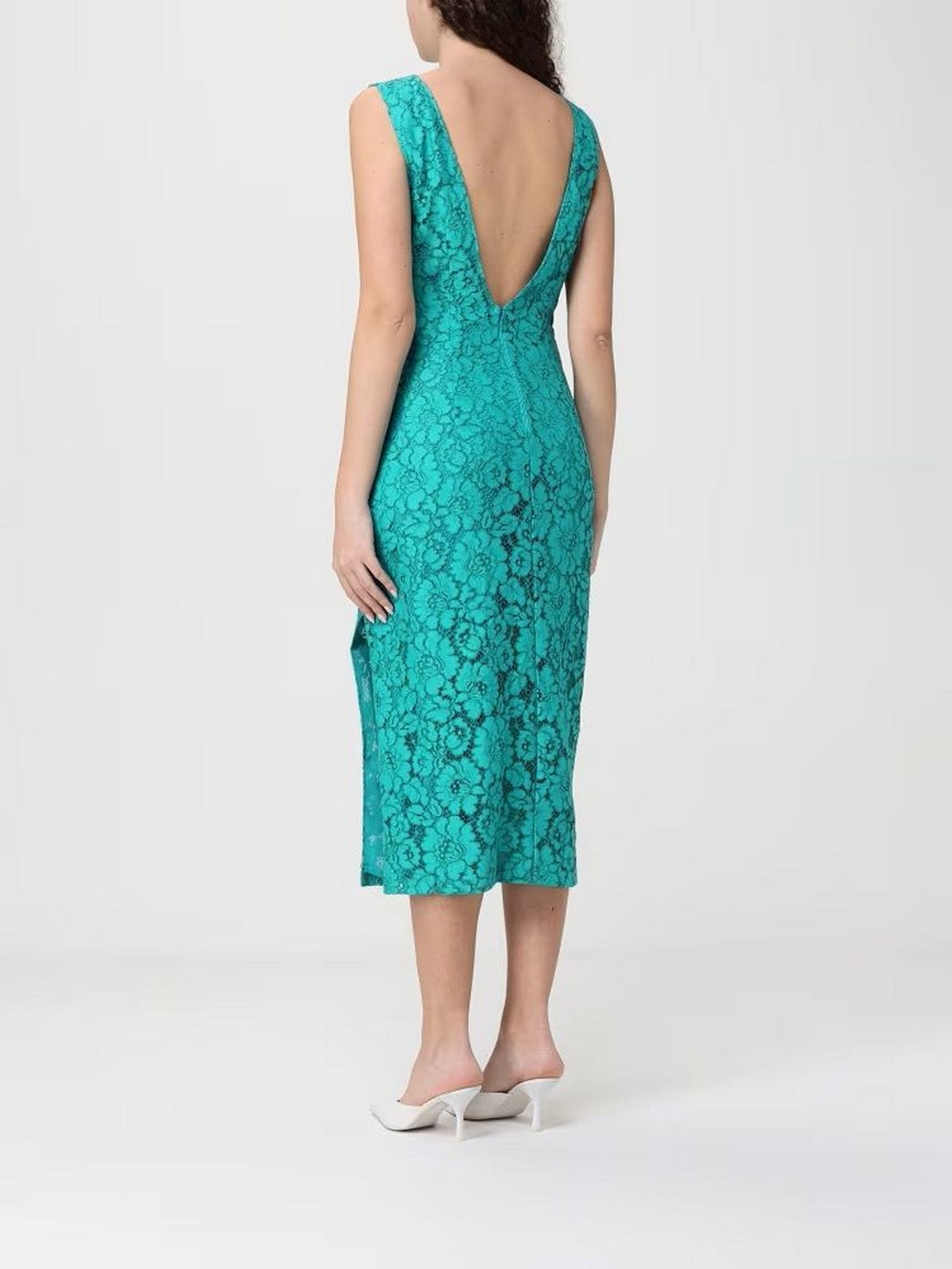 PINKO Abito Donna DRUPA ABITO 106588-A330 V76 VERDE MATTONELLA