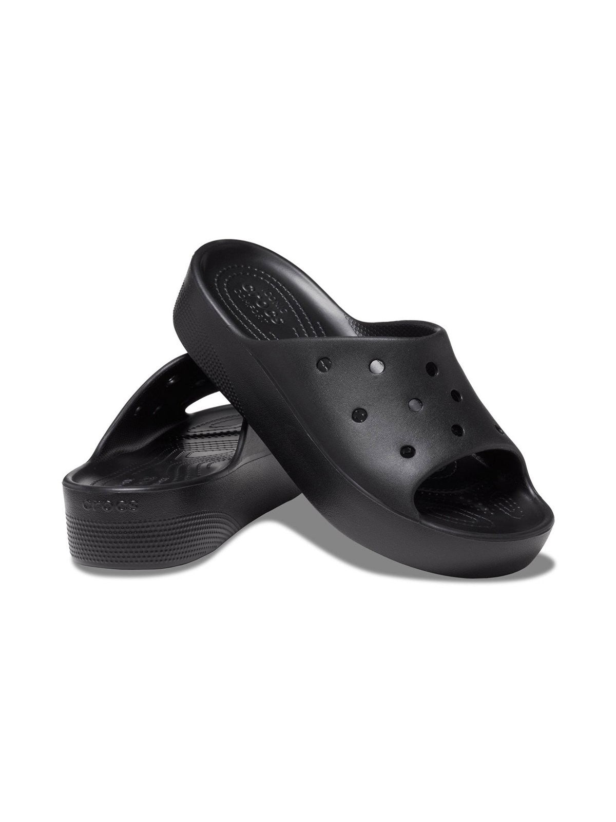 Crocs Ciabatta Woman Plataforma clásica Flip W 208180 001 Negro