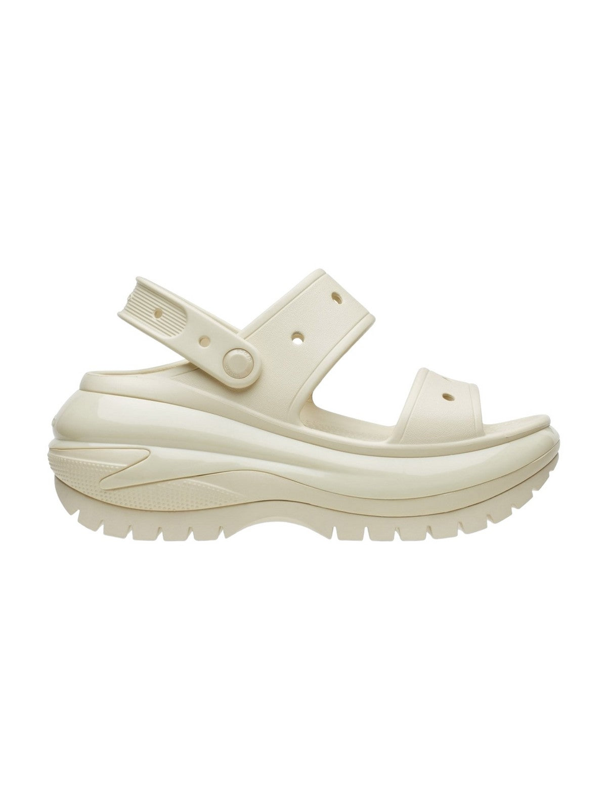 Crocs Sandalo Donna Classic Mega Crush Sandal W 207989 2y2 beige