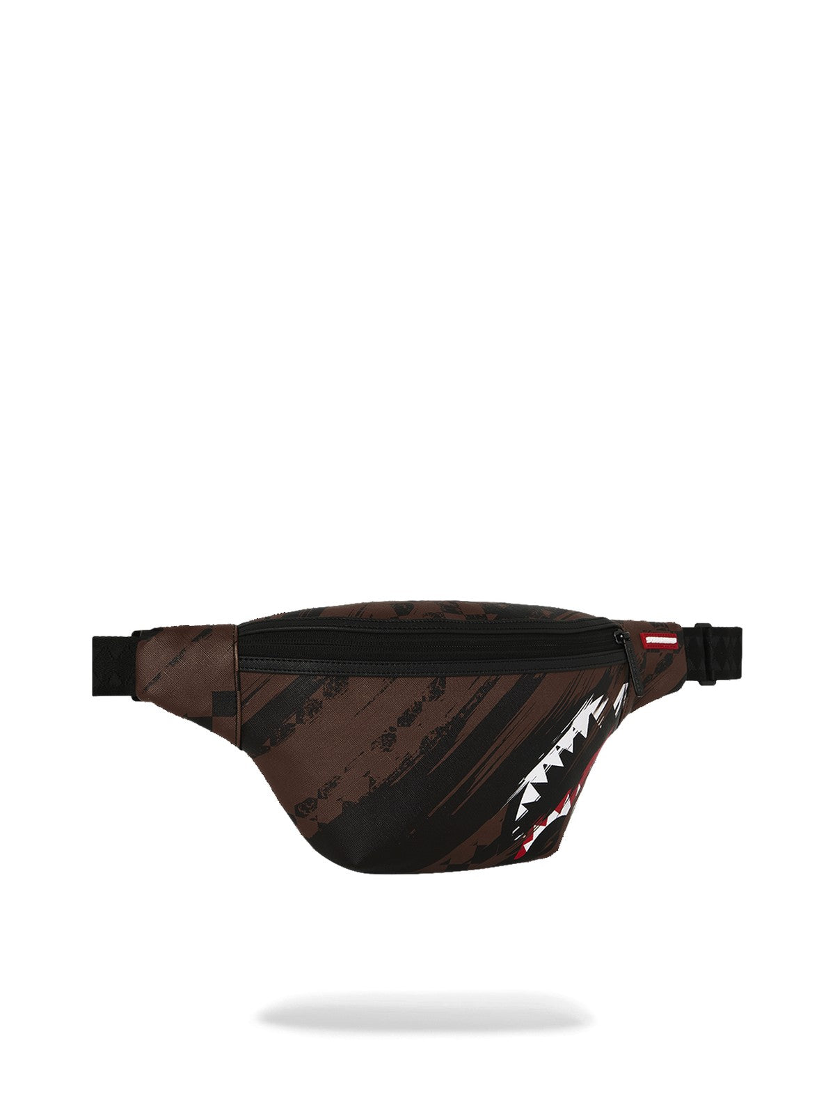 SPRAYGROUND Marsupio Unisex adulto SMEARED GRUNGE SAVVY CROSSBODY 910B8972NSZ Marrone