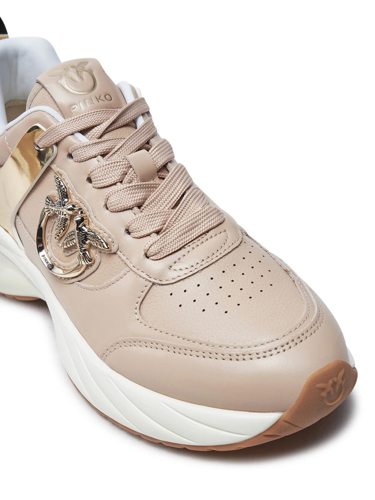 PINKO Sneaker Donna ARIEL 02 SS0027P025 W4E Beige gioboutiqueweb