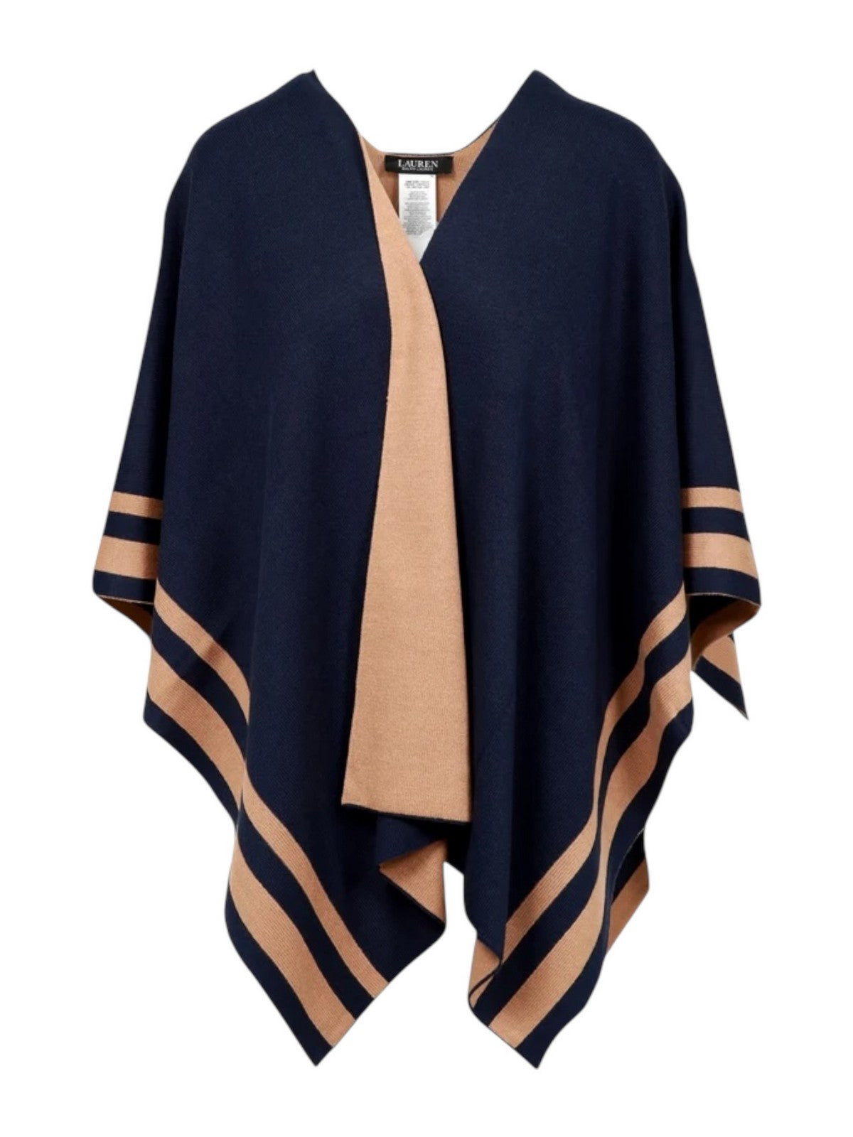 LAUREN RALPH LAUREN Mantella Donna  454960145 003 NAVY/CAMEL