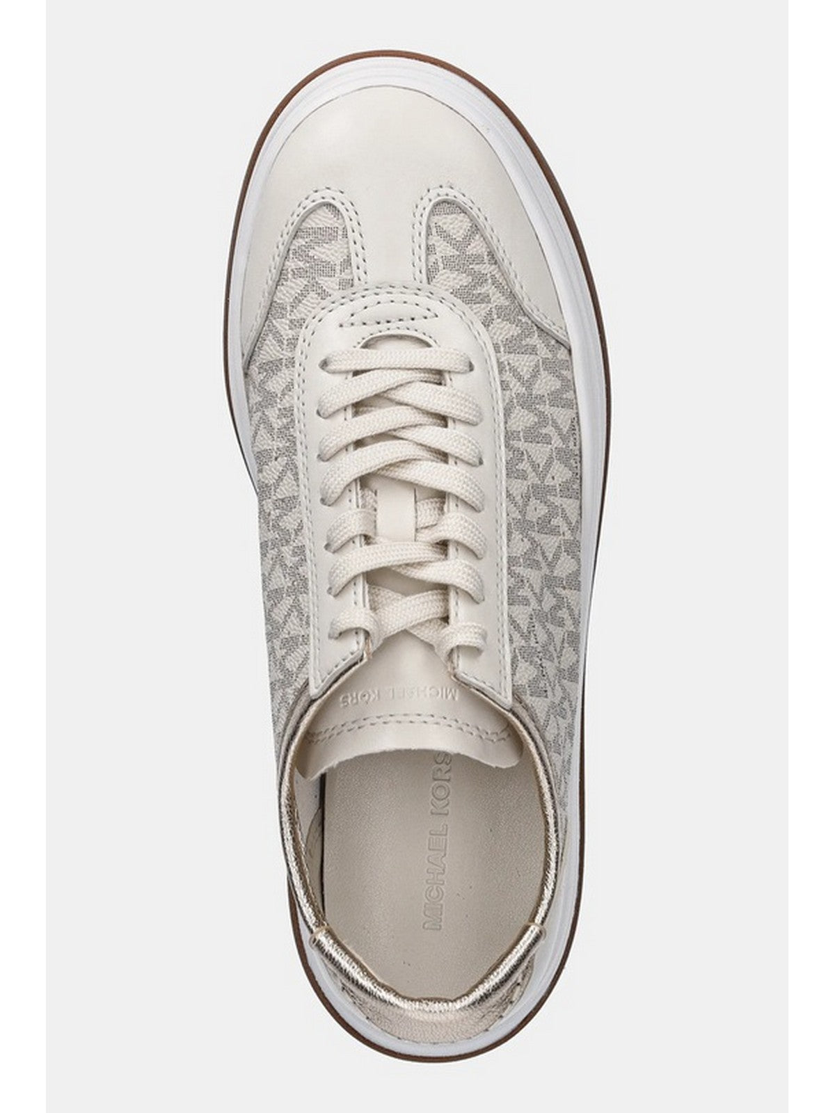 MICHAEL KORS Sneaker Donna HAYES T TOE 43T5HYFS2L 150 VANILLA gioboutiqueweb