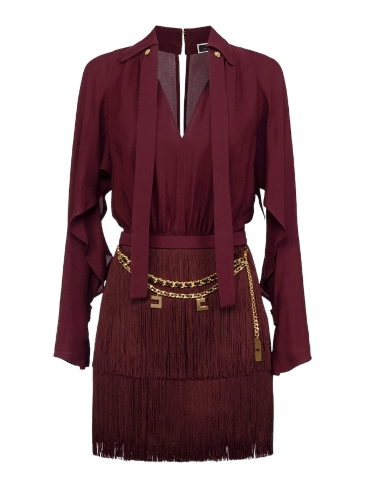 ELISABETTA FRANCHI Abito Donna AB65446E2 CG3 Rosso