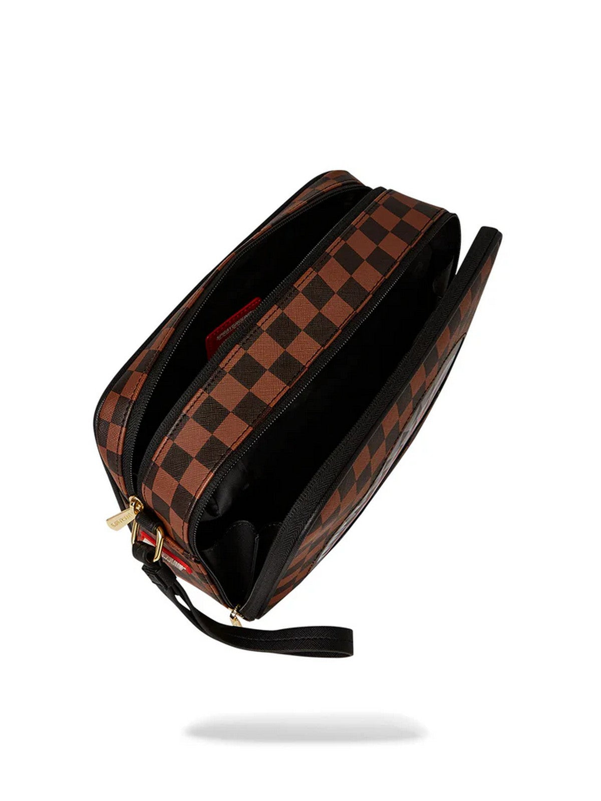 SPRAYGROUND Bolsas de embrague para hombres CHOMP LENTICULAR LECULACIÓN DE TISO 910B6525NSZ BROWN