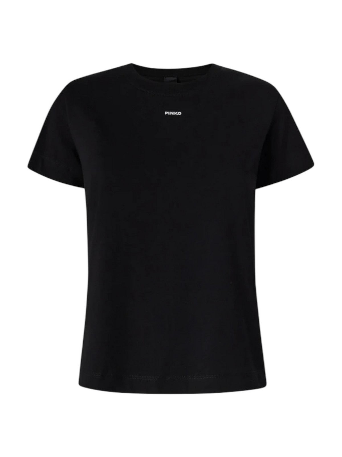PINKO T-shirt Donna BASICO T-SHIRT 100373-A2RE Z99 NERO LIMOUSINE
