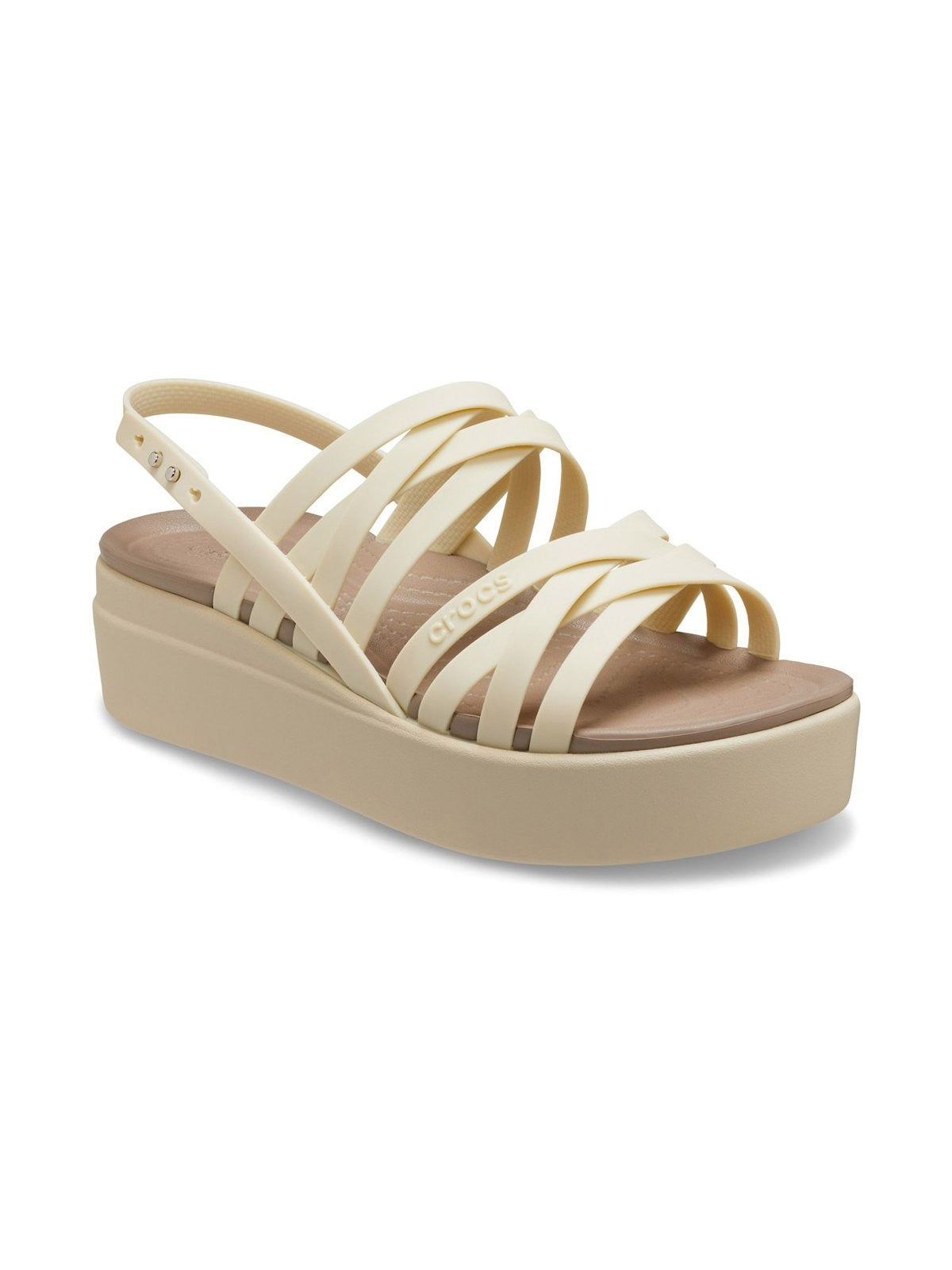 CROCS Sandalo Donna Brooklyn strappy low 206751 2Y2 Beige