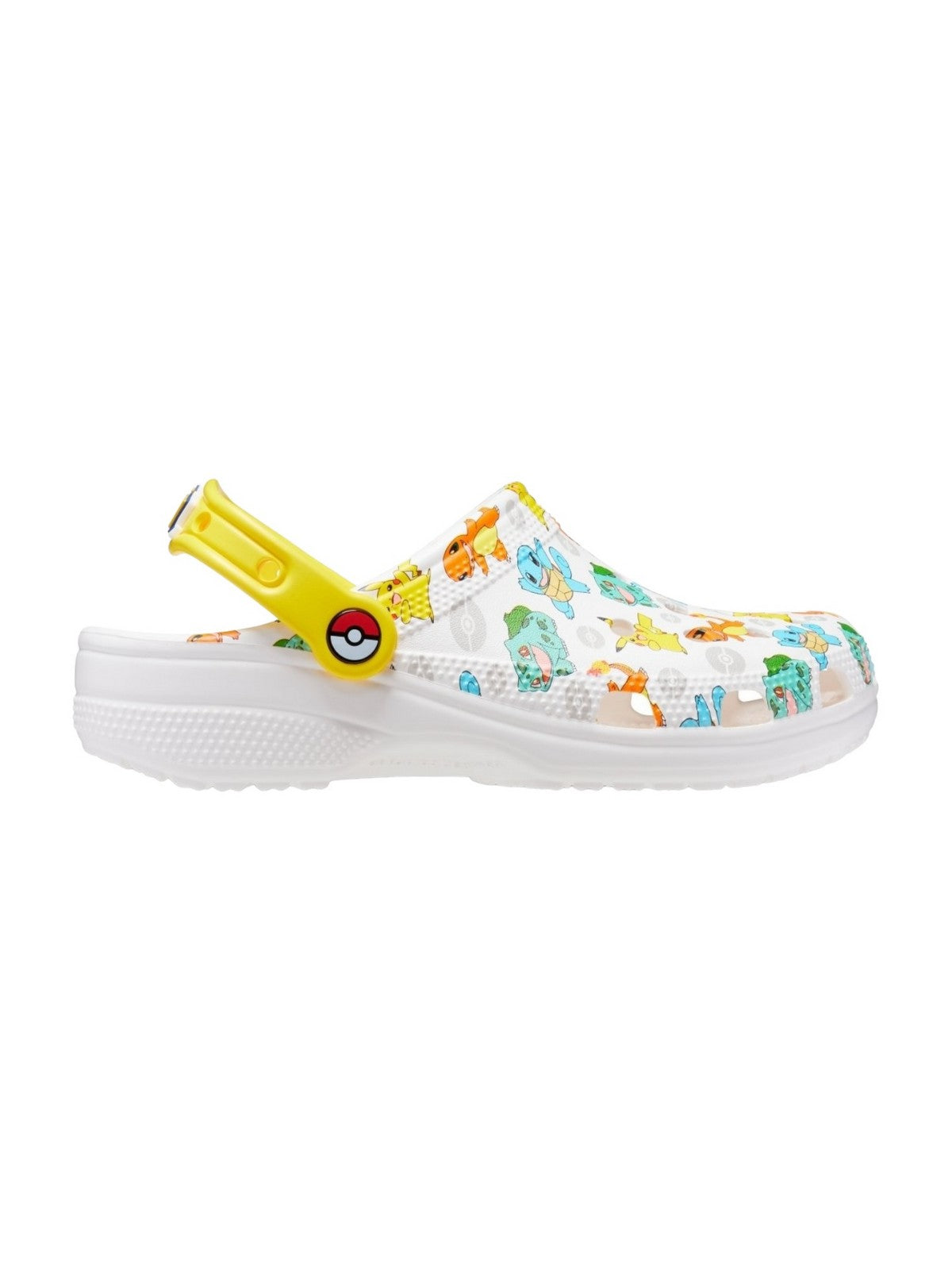 Crocs Ciabatta unisex dla dorosłych klasyczny Pokemon 2 Clog 207765 94S White