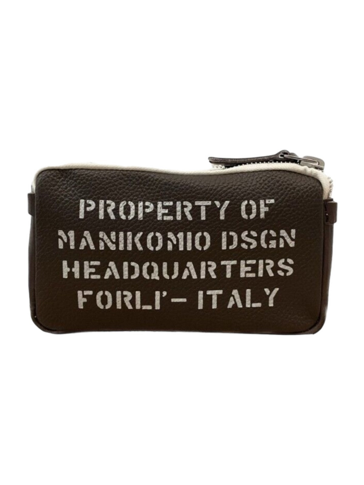 MANIKOMIO DSGN Pochette Homme Borbello CLUTCH PM05 Marron