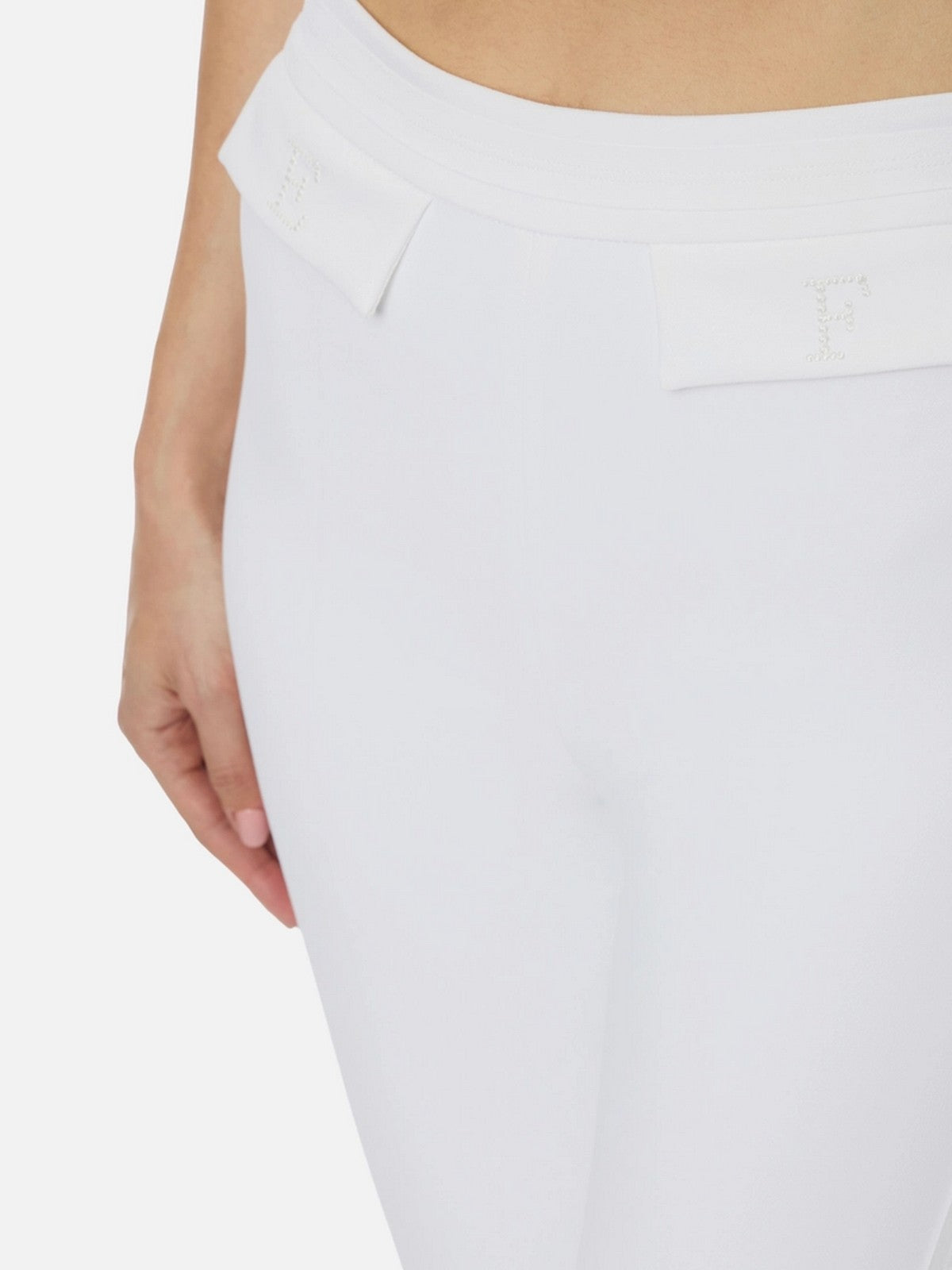 ELISABETTA FRANCHI Pantalone Donna  PA17061E2 360 Avorio