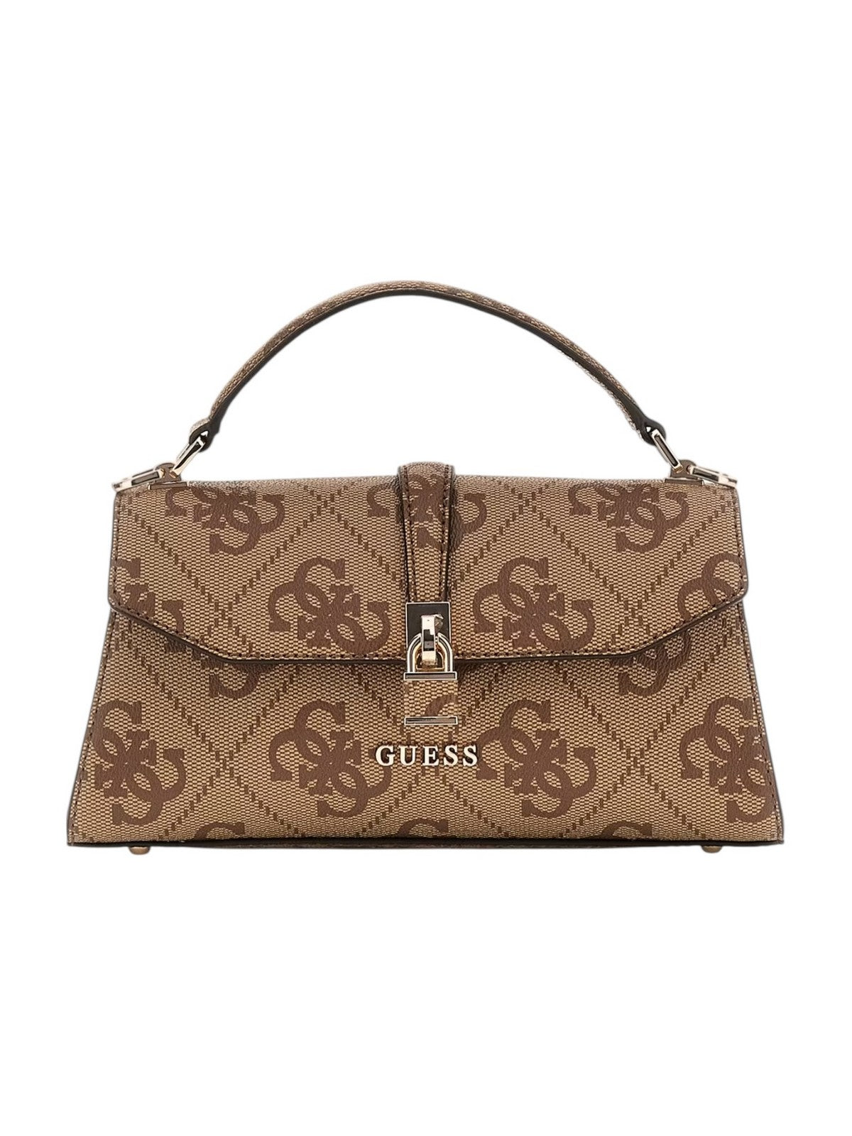 GUESS Borsa Donna QUEENSLAND TOP HANDLE FLAP HWOS96 55200 LTL LATTE LOGO