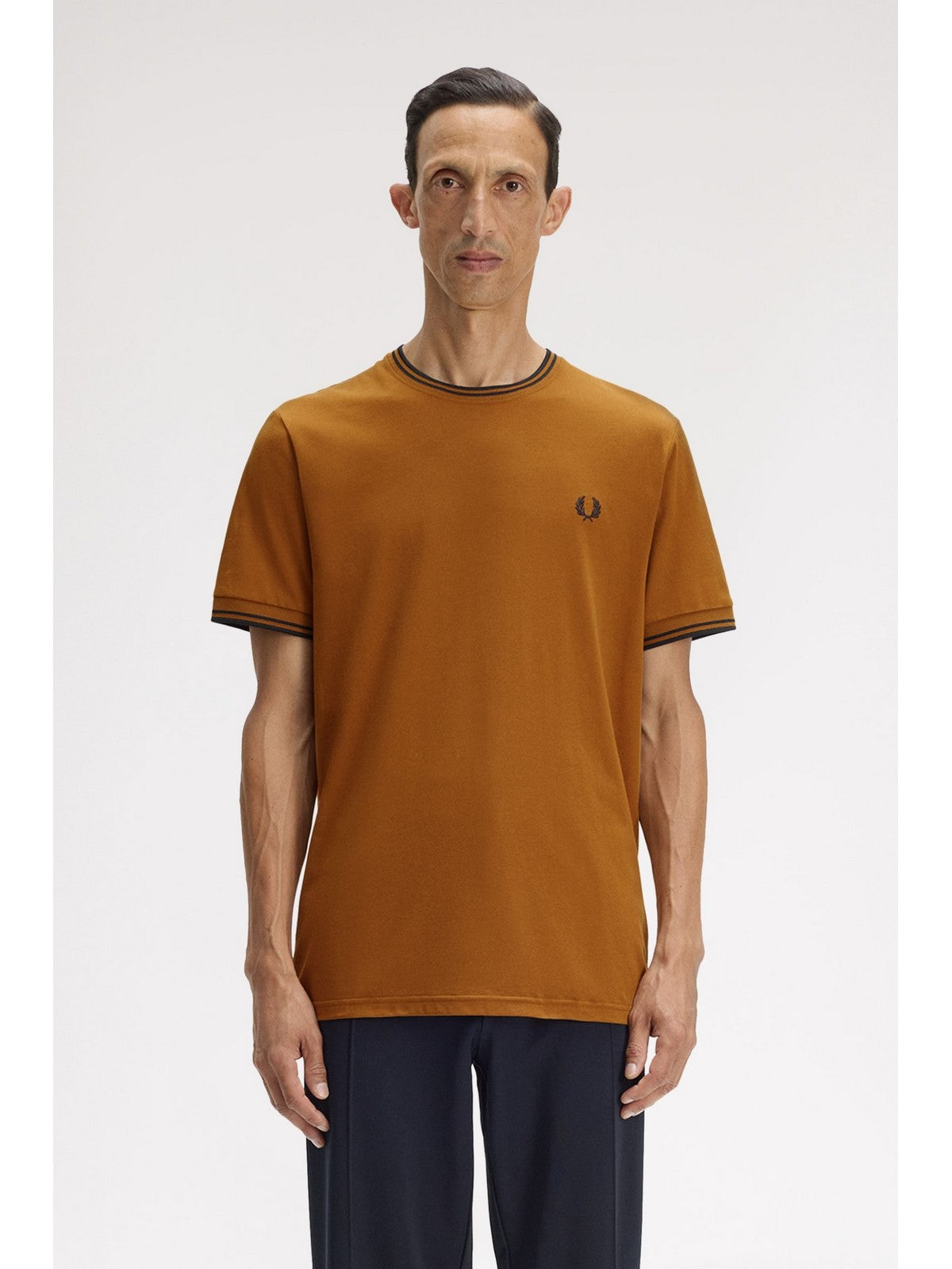 FRED PERRY T-shirt Uomo  FP-M1588V 88B DRKC/NVY/NVY