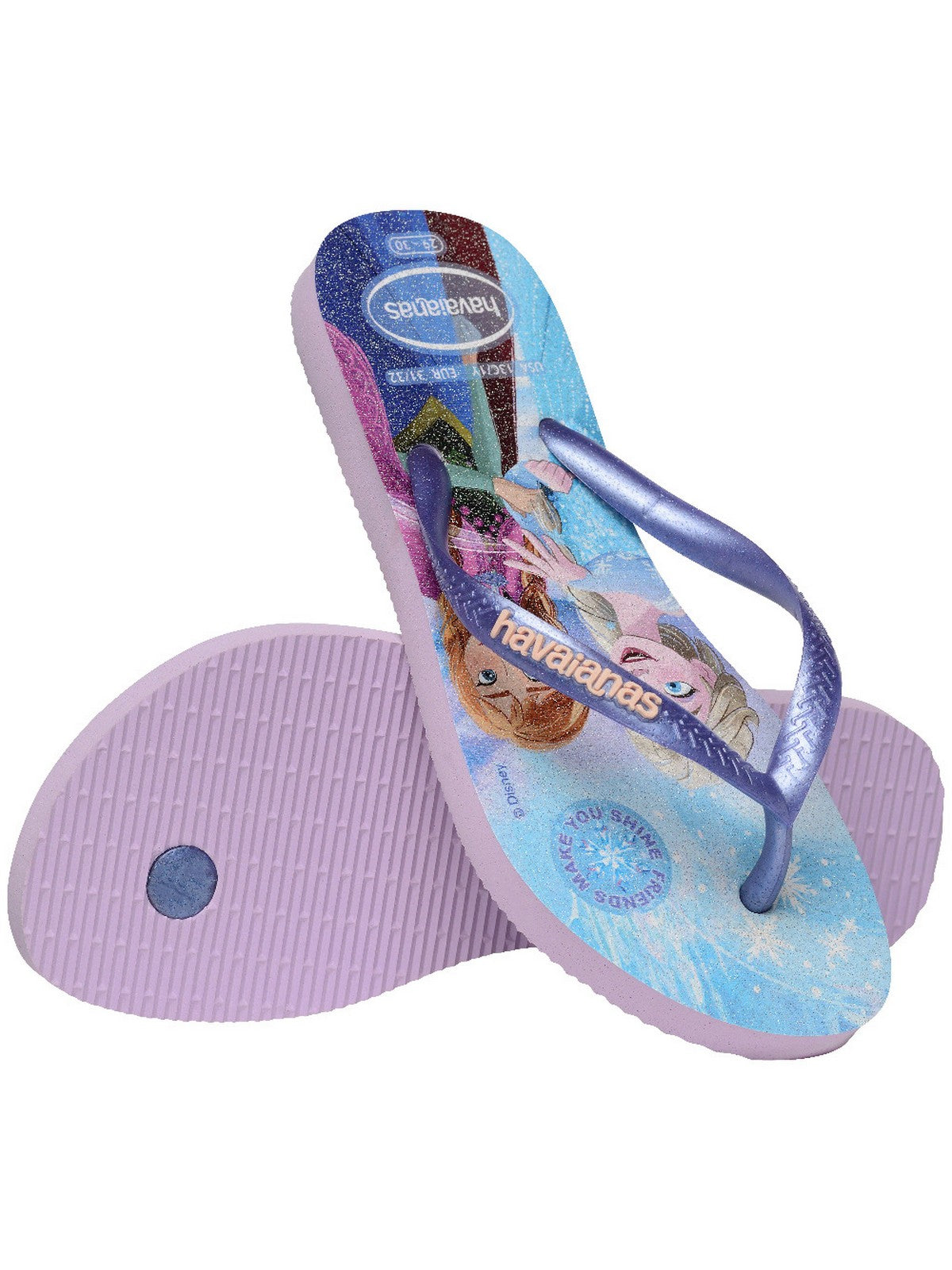 HAVAIANAS Infradito Bambine e ragazze Hav. Kids slim princess 4123328.0397 Viola gioboutiqueweb