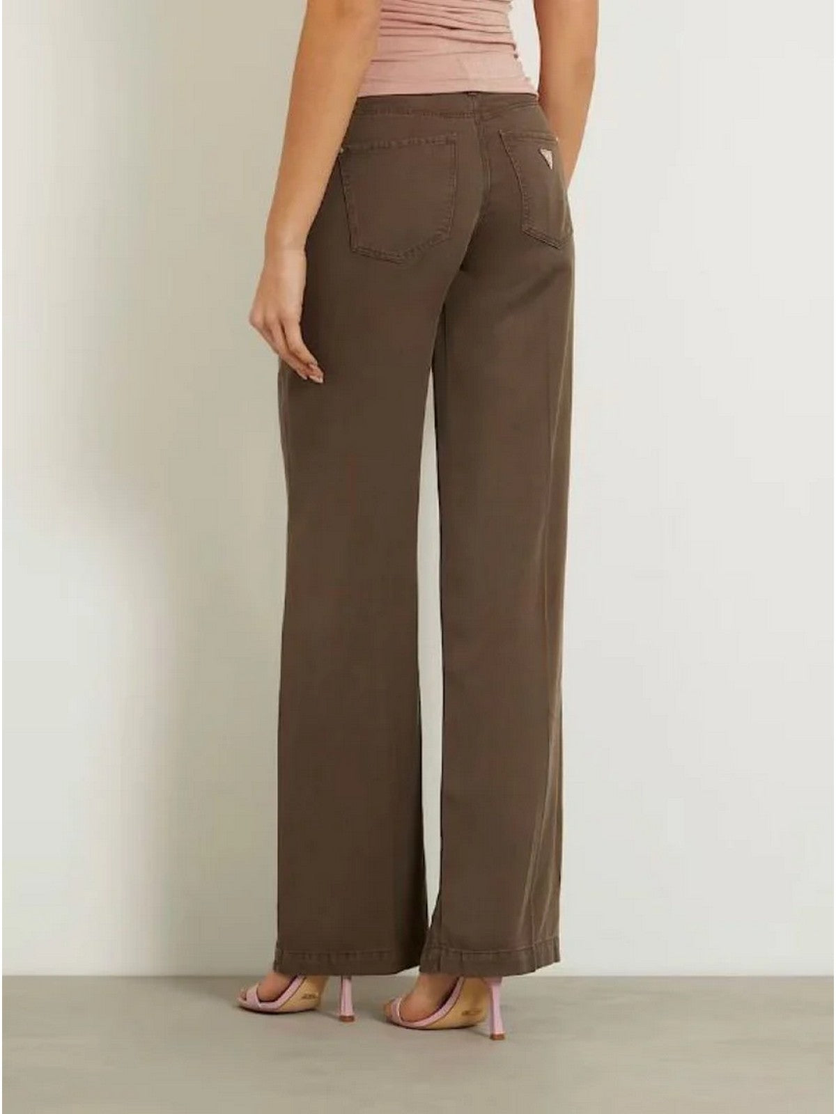 GUESS Pantalone Donna SEXY PALAZZO W4GA96 WDP85 G1EB REGAL BROWN