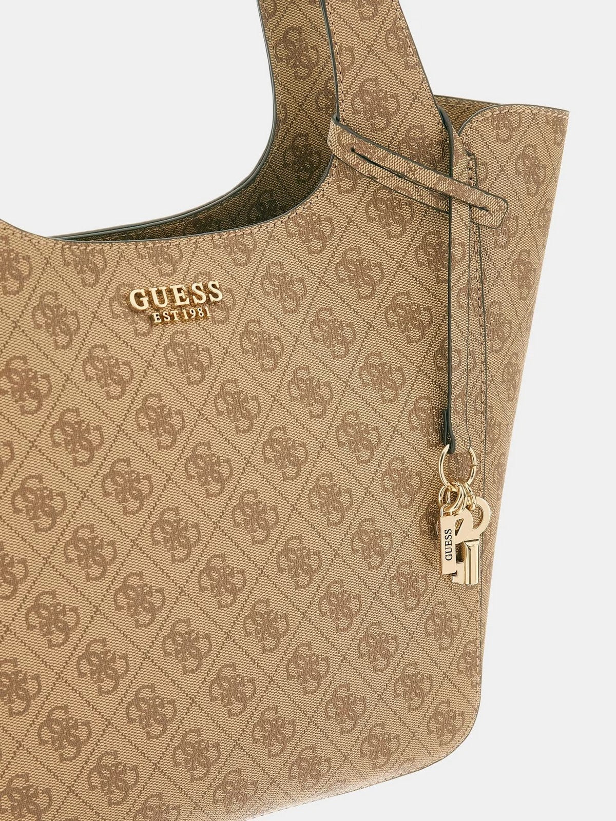 GUESS Borsa Donna CALISTA 2 IN 1 TOTE HWSG73 34220 LTL LATTE LOGO