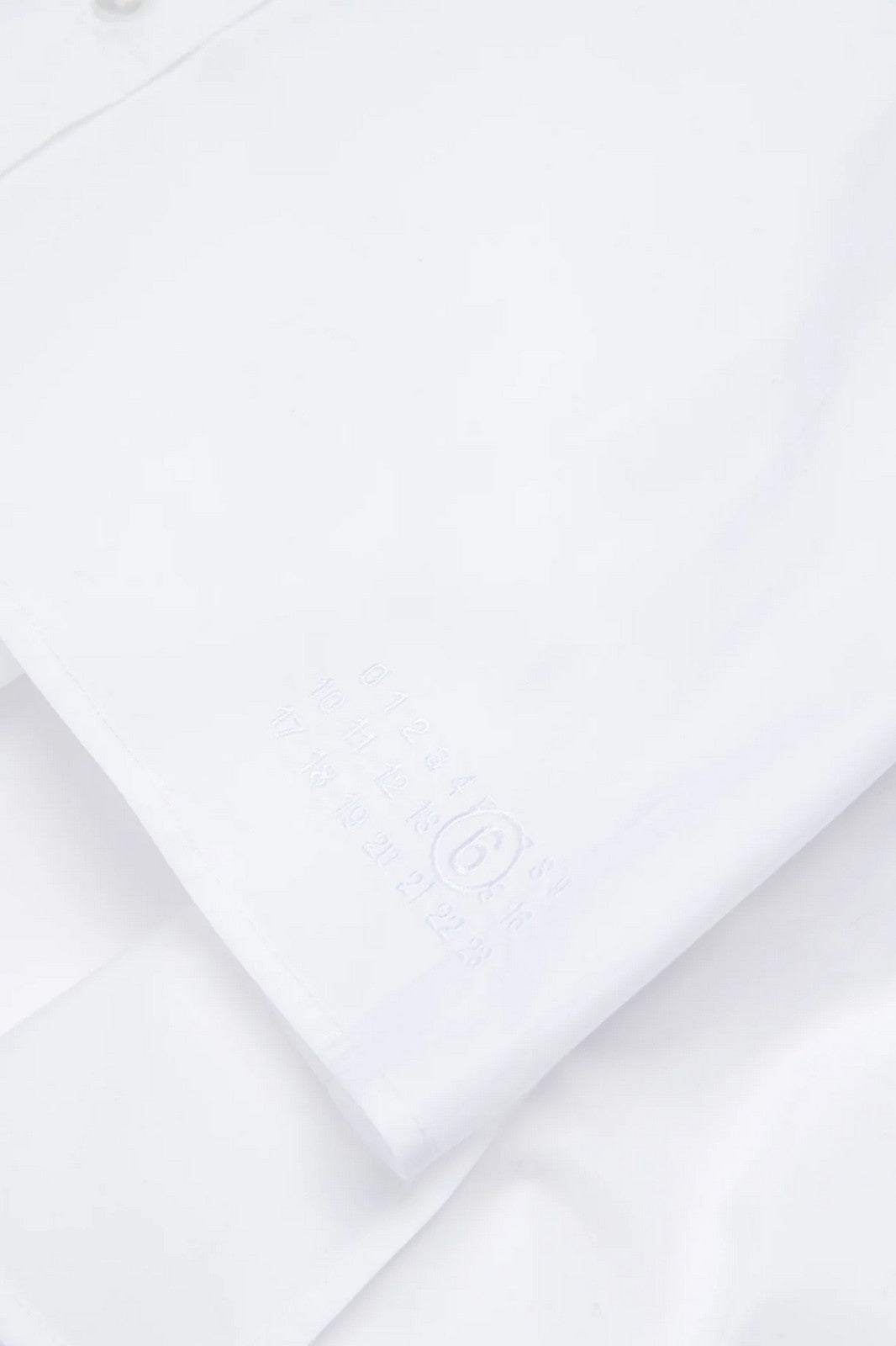 MM6 Camicia Unisex bambino  M60503 MM014 M6100 WHITE