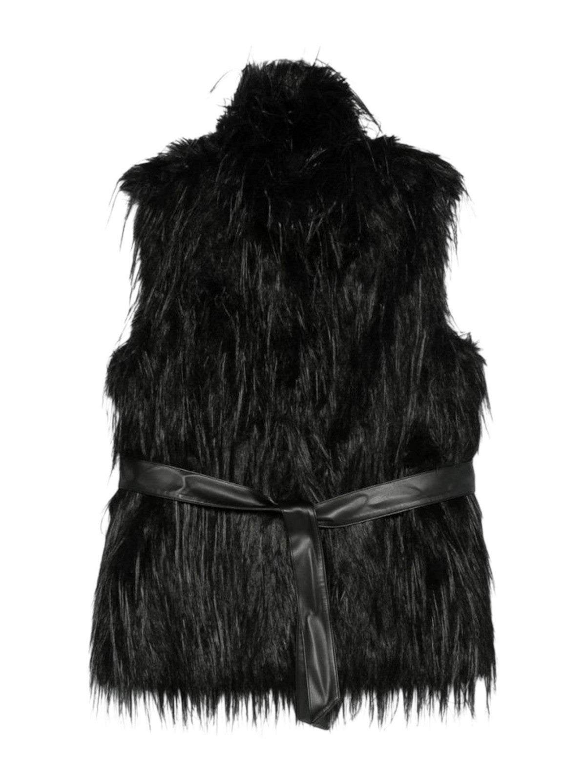 PINKO Pelliccia Donna NEVA GILET 106044-A2ZO Z99 NERO LIMOUSINE gioboutiqueweb