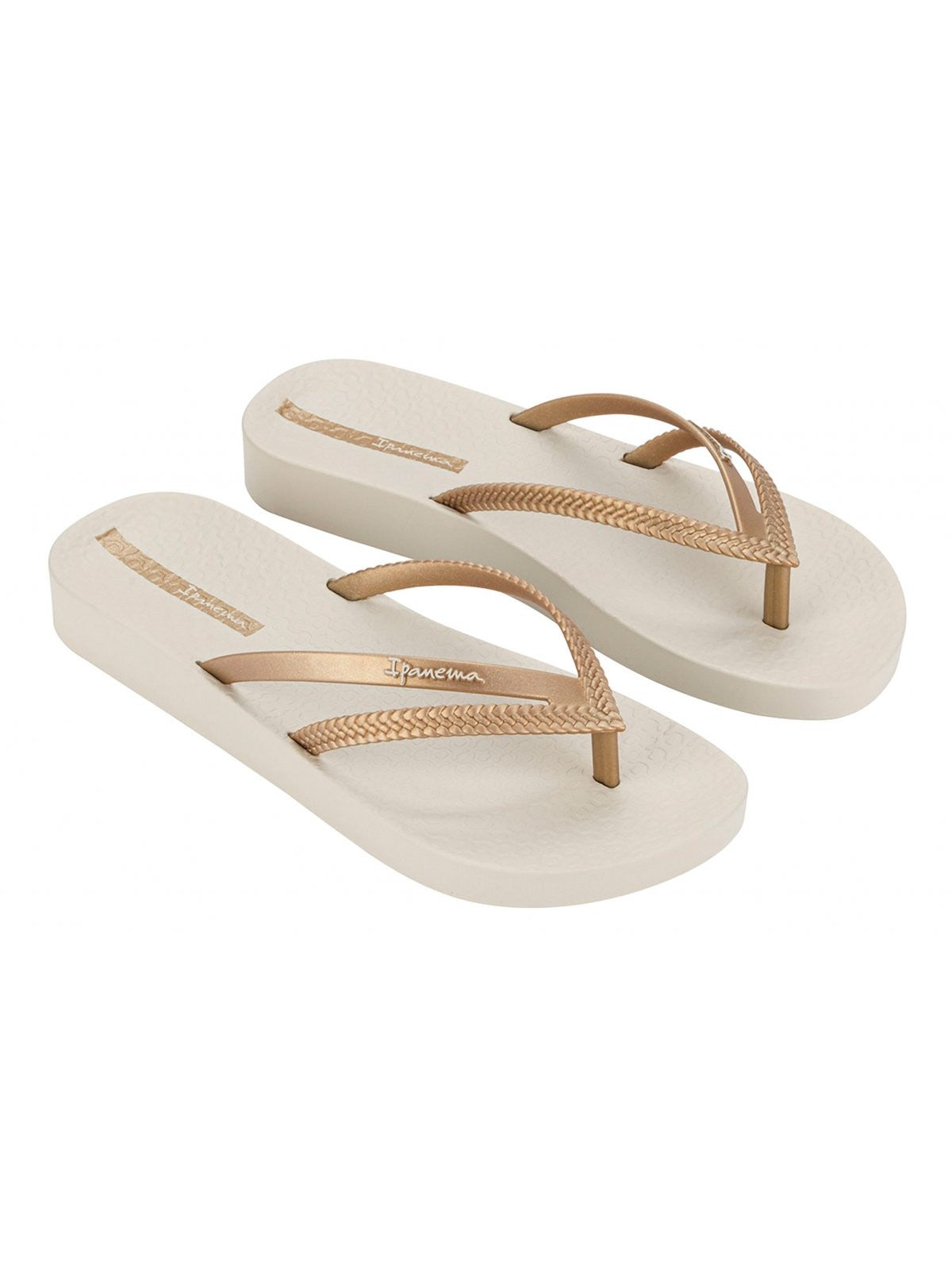 Ipanema flip flops woman ipanema bossa soft v fem ip.82840 aq441 beige