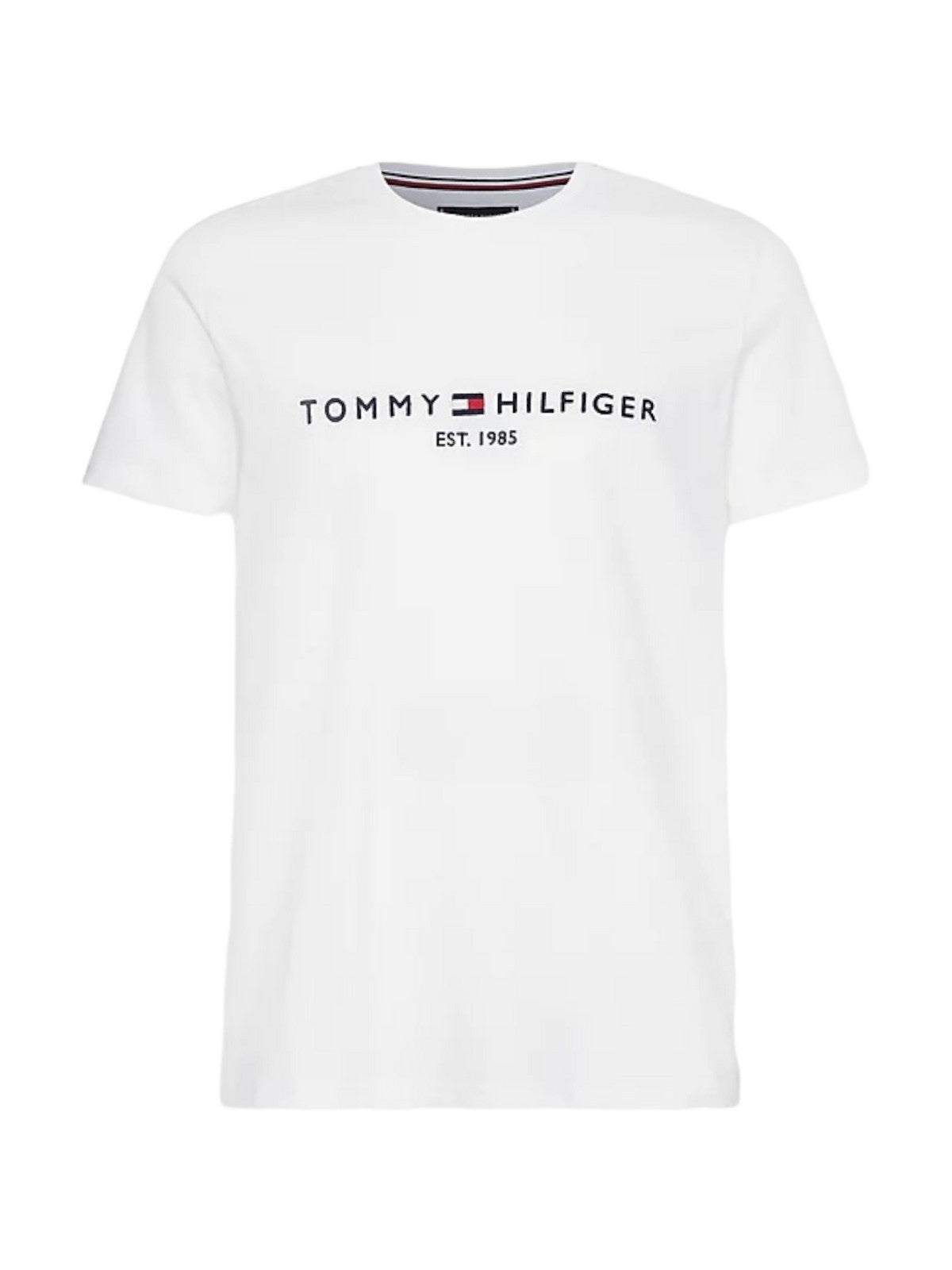 TOMMY HILFIGER T-Shirt e Polo Uomo  MW0MW11465 118 Bianco