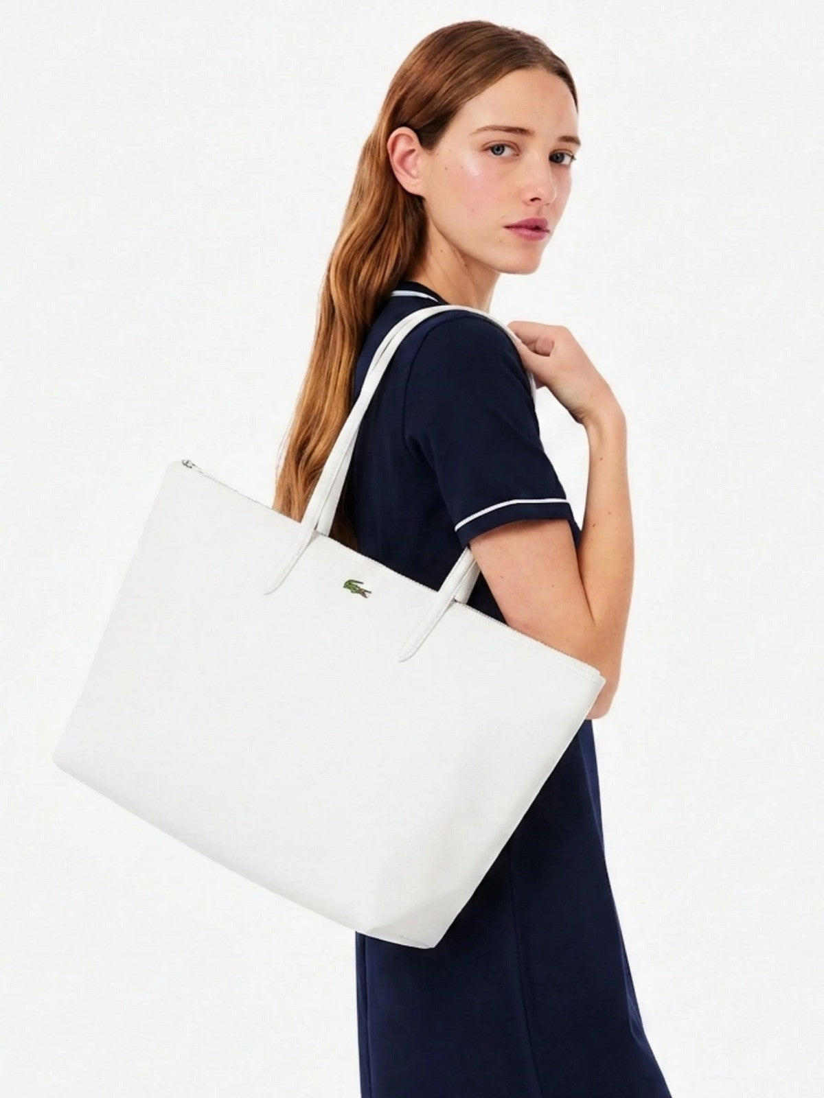 LACOSTE Borsa Donna  NF1888 001 Bianco