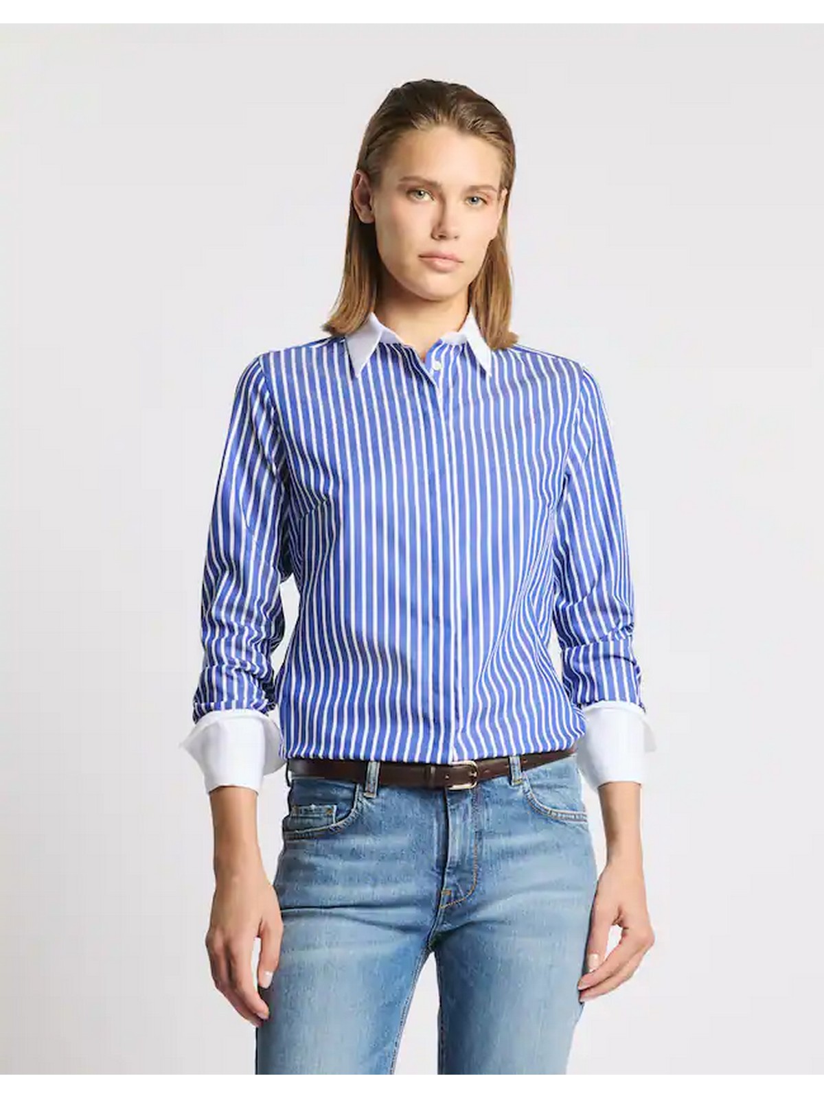 FAY Camicia Donna  NCWA1526260ZCRU604 INDACO