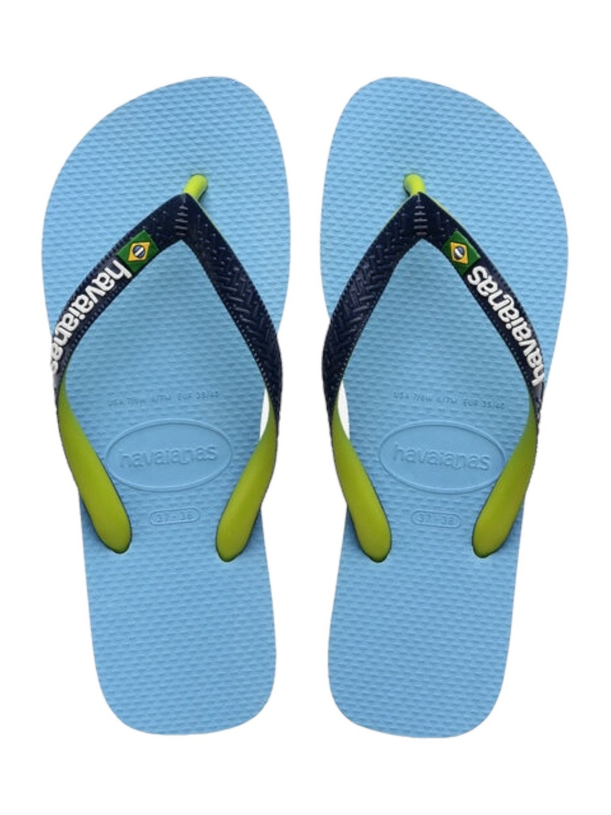 Havaianas Unisex Flit adult Hav. Brasil Mix 4123206.1056 Blue