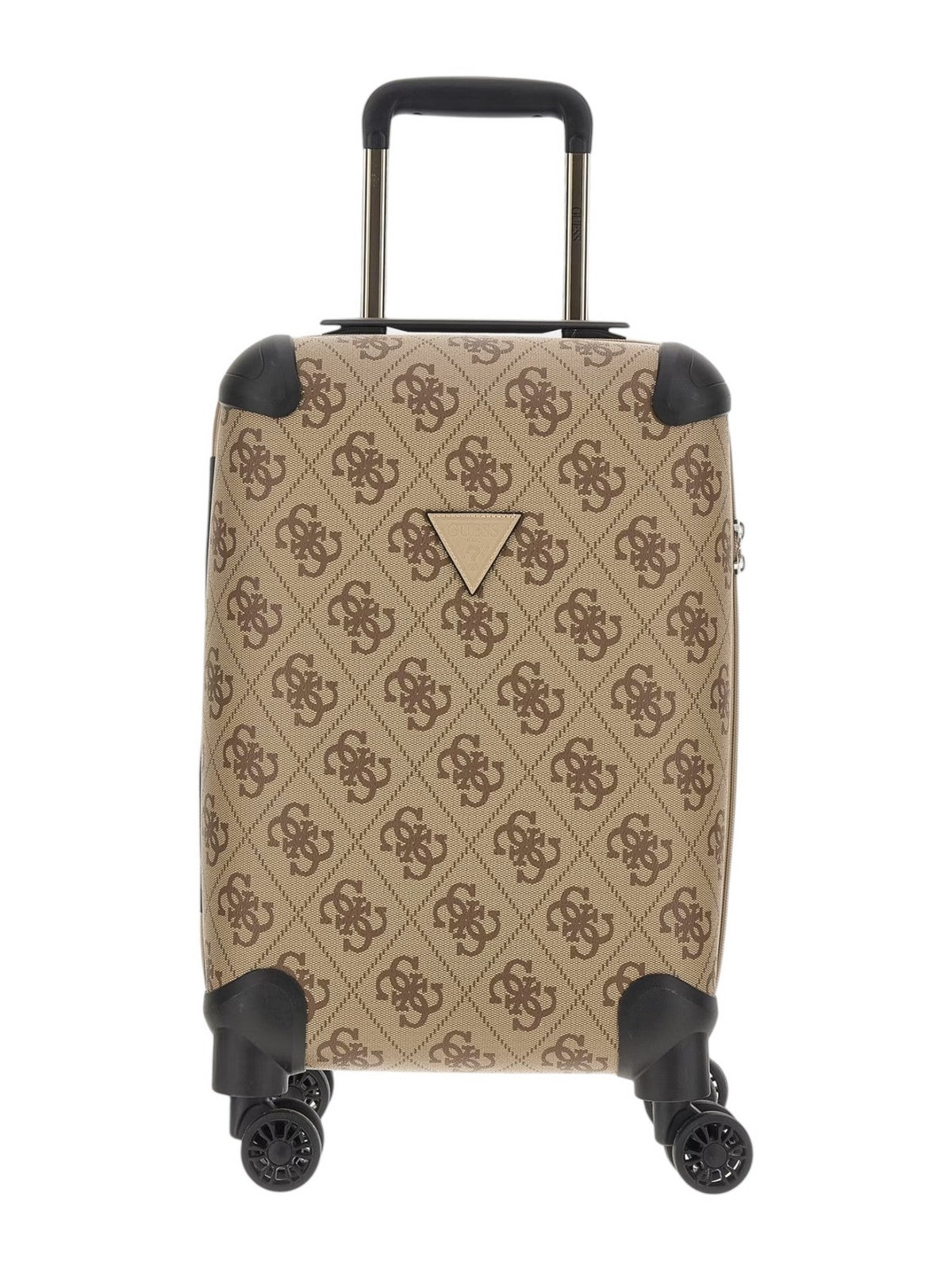 GUESS Valises et trolleys pour femmes Berta 18 pouces 4 roues TWB868 89830 LGW Beige