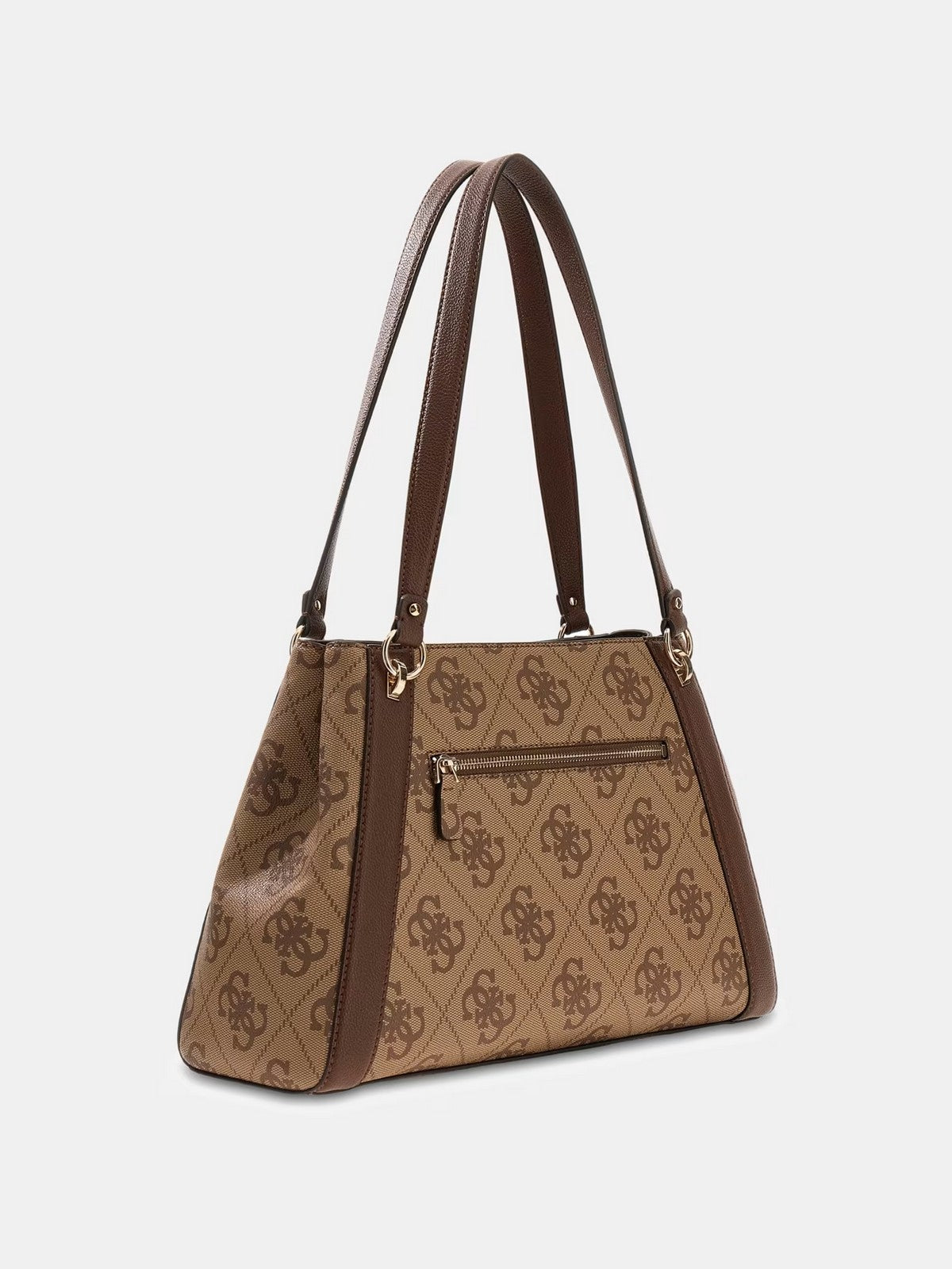 GUESS Borsa Donna KARNILLA LOGO GFRIEND CARRYALL HWOS99 01220 LGW LATTE LOGO/BROWN