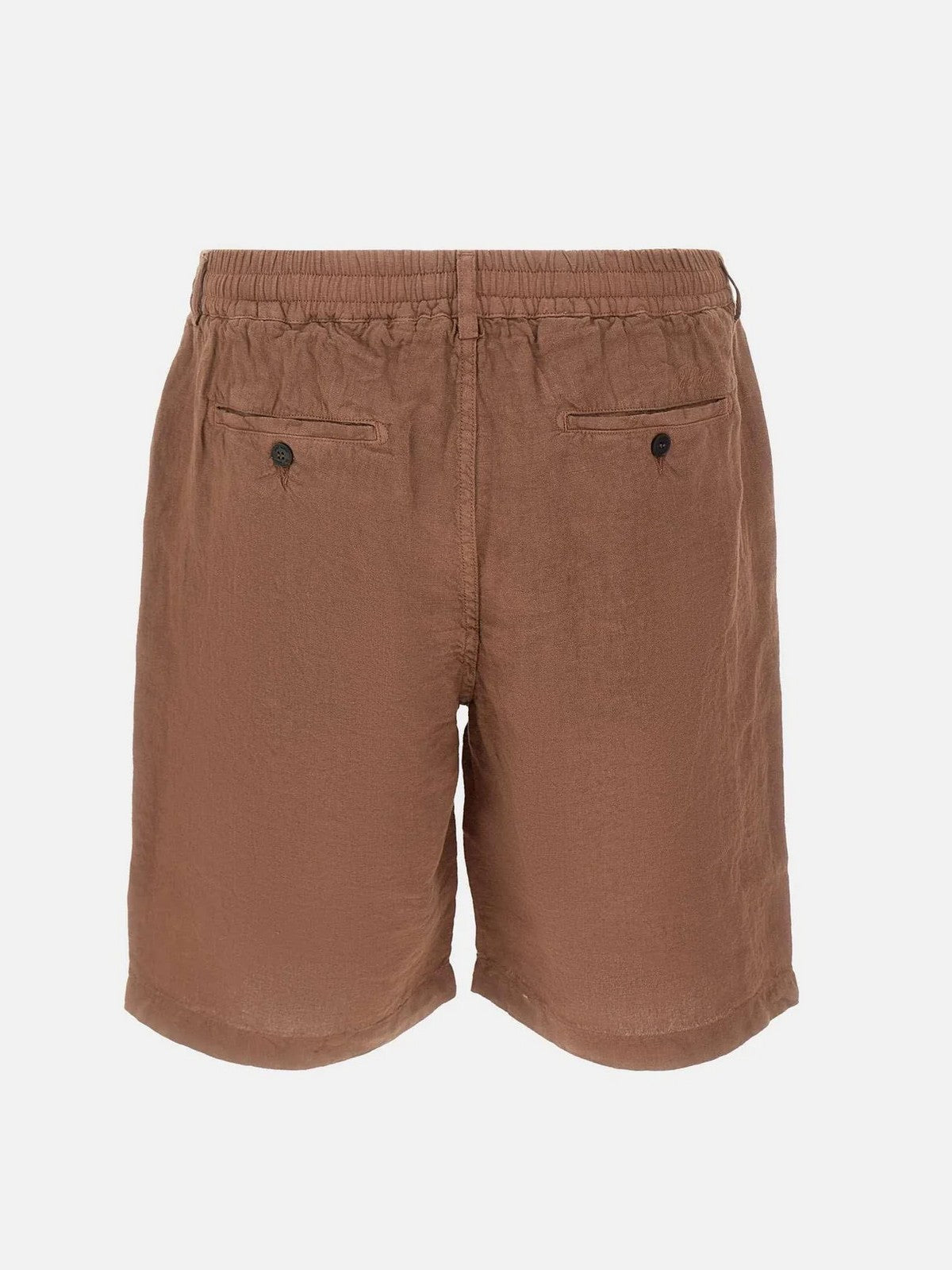 MC2 SAINT BARTH Bermuda Uomo  SEBASTIAN 00121L LINEN 18 BROWN
