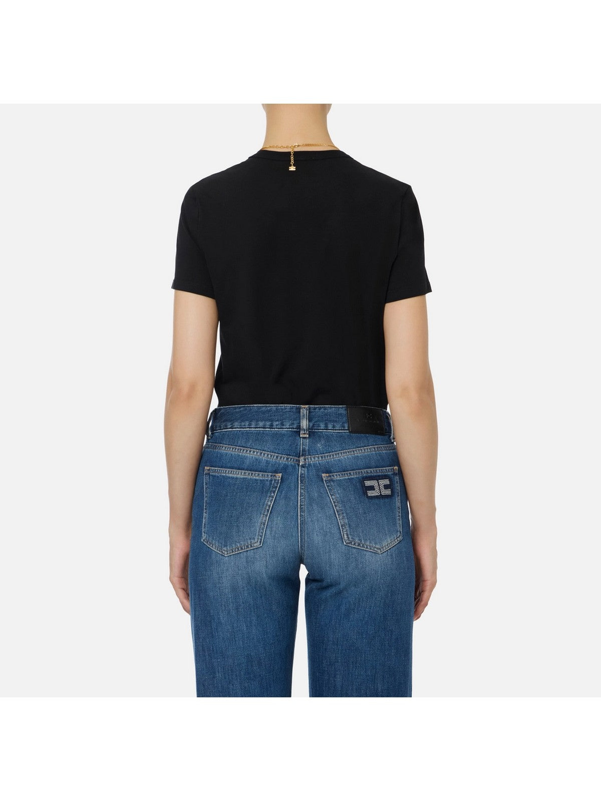 ELISABETTA FRANCHI T-shirt Donna  MA00956E2 110 Nero