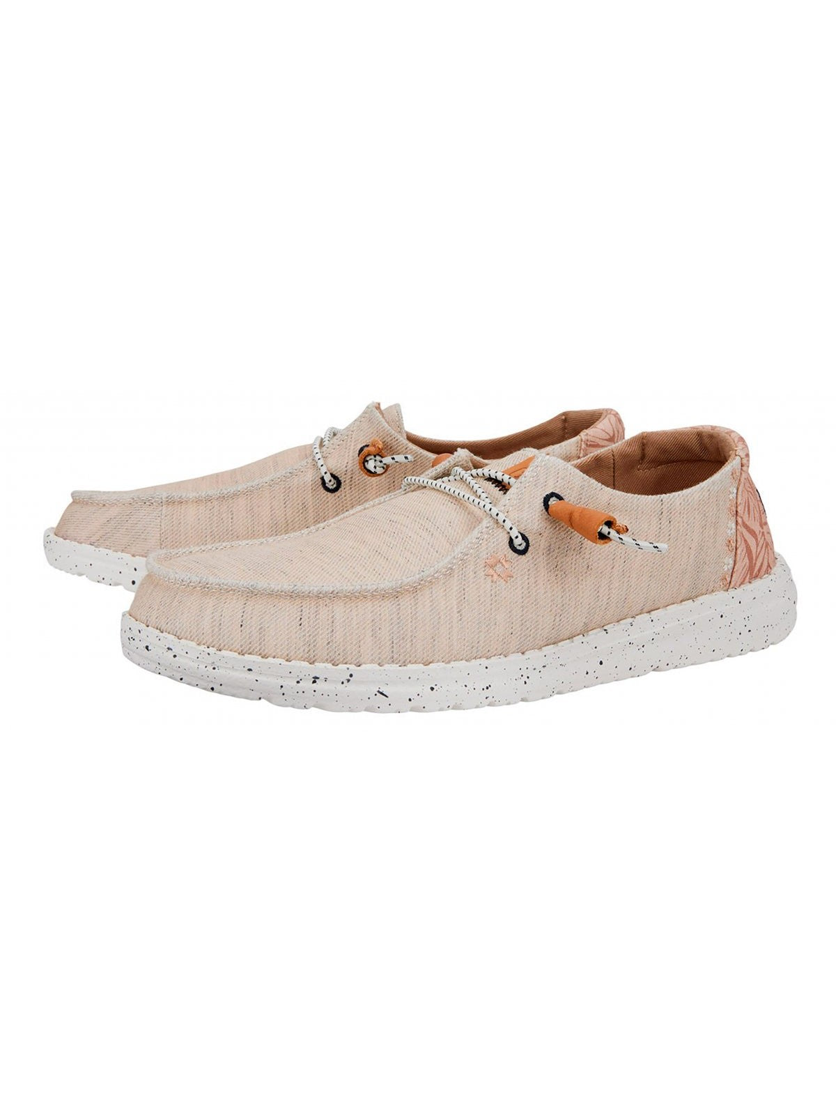 HEY DUDE Mocassino Donna Wendy Heathered Slub HD.40753 100 Bianco