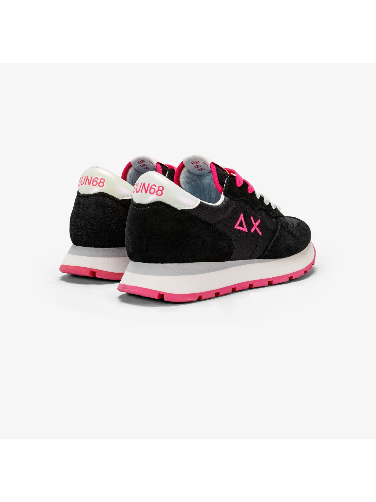 Sun68 Sneaker Woman Ally Solid Nylon Z34201 11 Black