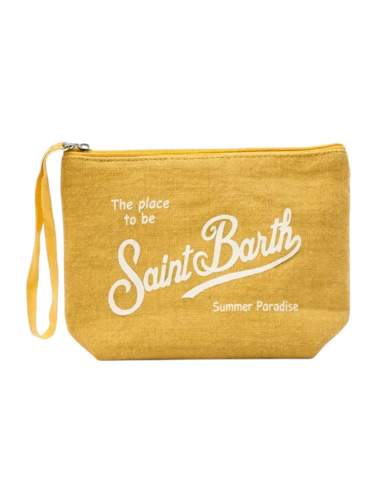 MC2 SAINT BARTH Pochette Donna  ALINE LINEN 00266L LINEN 92 LIGHT YELLOW