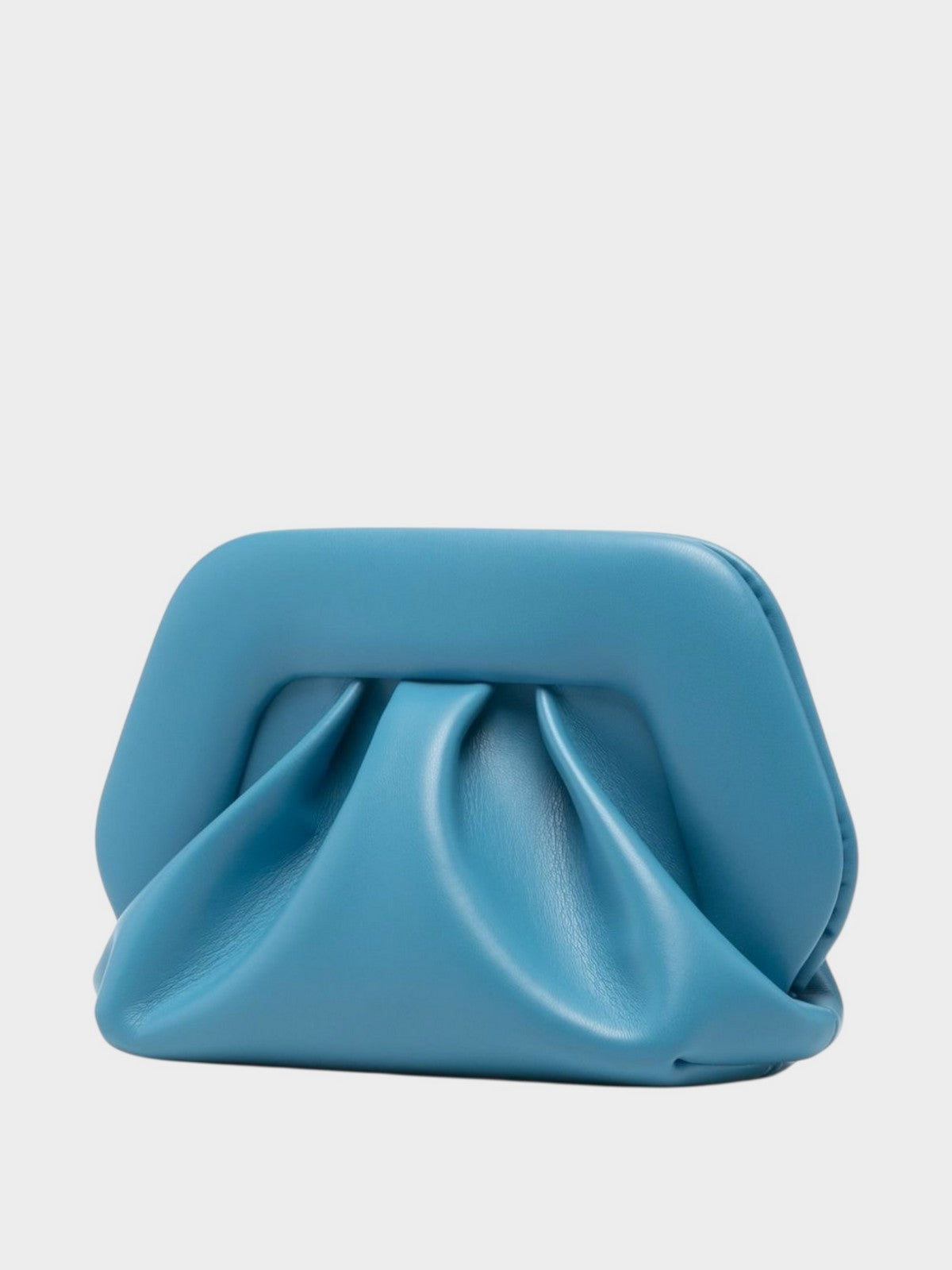 THEMOIRè Bios Small vegan fabric bag blue eco-friendly design 