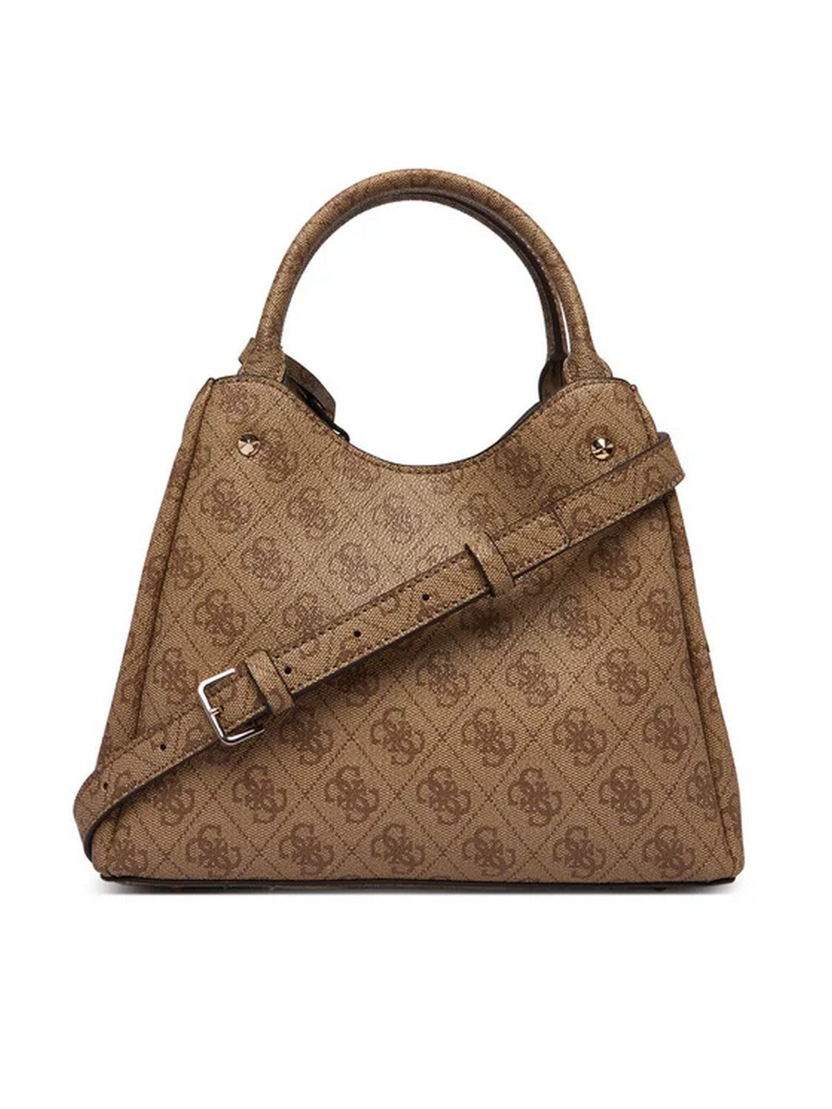 GUESS Borsa Donna MERIDIAN II SML GFRND CARRYALL HWSG69 74050 LTL LATTE LOGO
