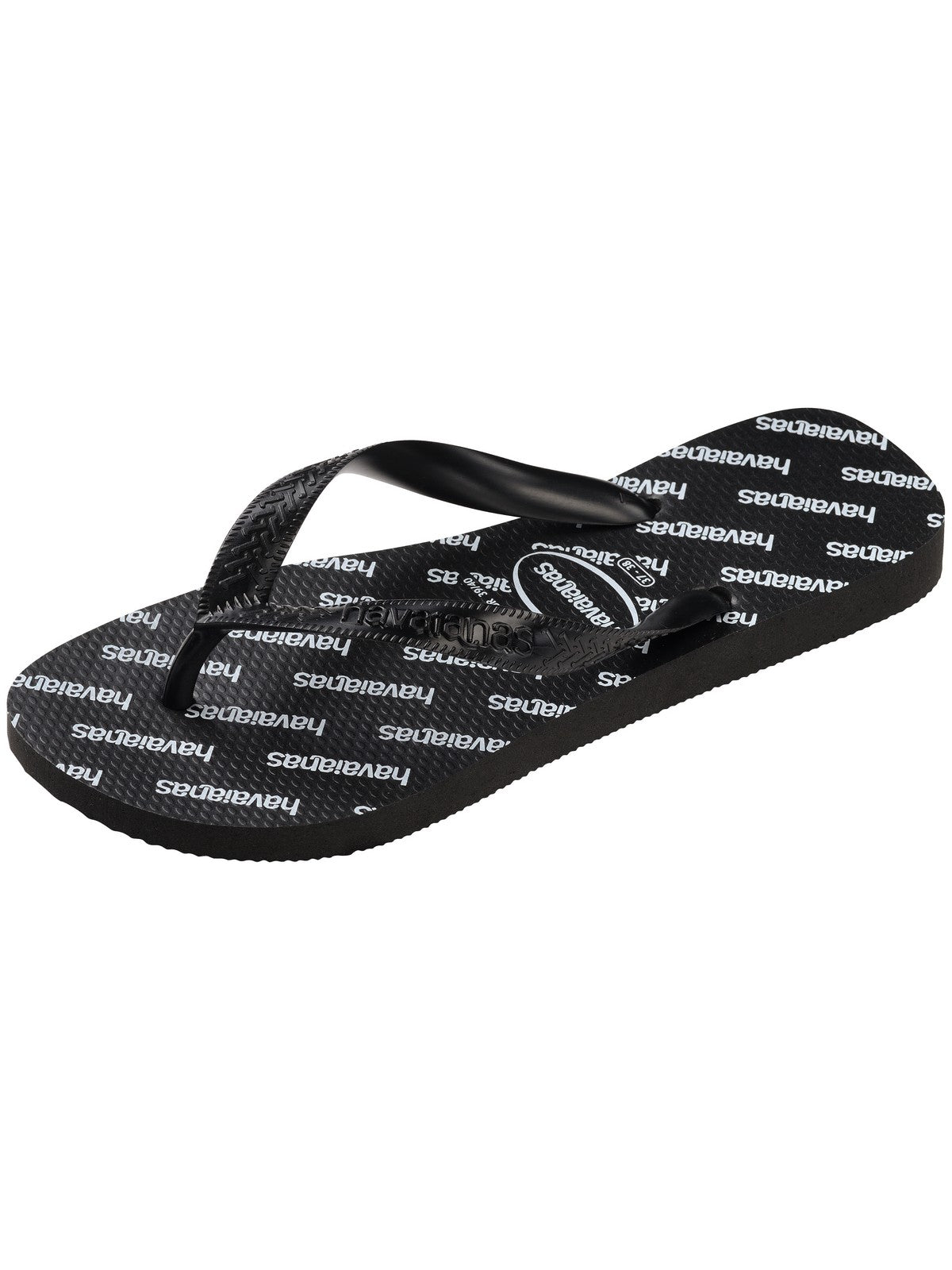 HAVAIANAS Infradito Uomo Hav. Top logomania essential 4149891.0090 Nero gioboutiqueweb