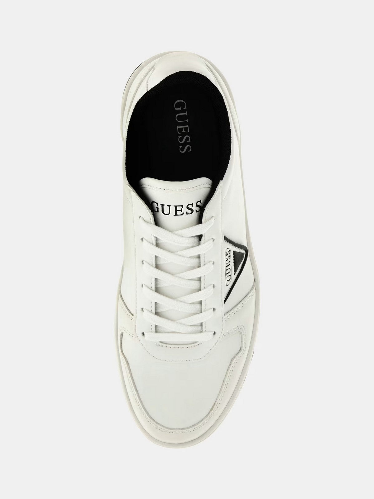 GUESS Sneaker Uomo VADIK FMPVIN ELE12 WHBLK WHITE BLACK