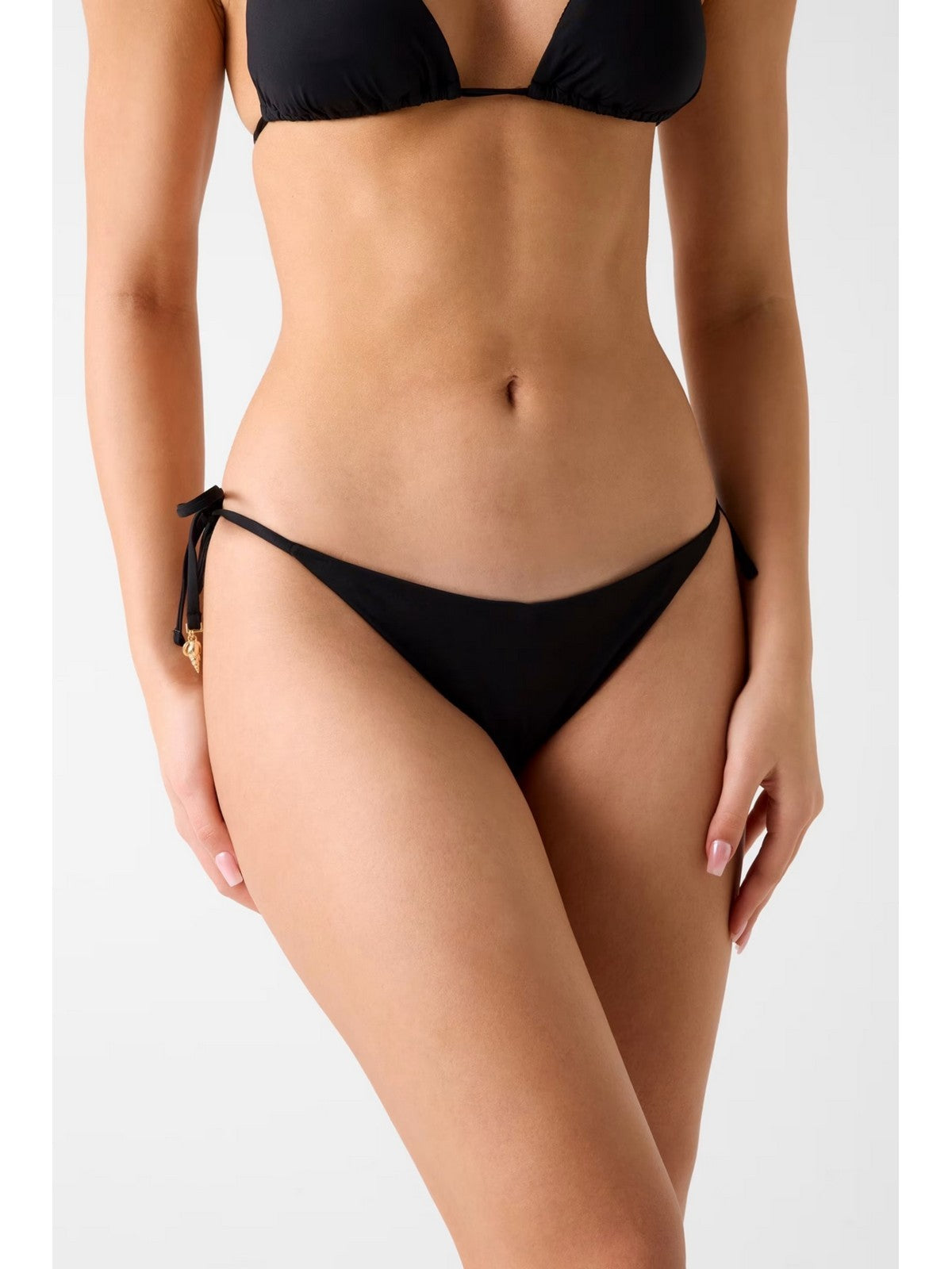 GUESS BEACHWEAR Costume da bagno Donna MARISOL STRING BRIEF E6GO01 KF412 JBLK Jet Black A996 gioboutiqueweb
