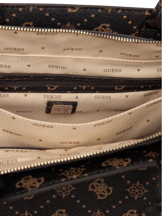 GUESS Borsa Donna SILIA 2 COMP TOTE HWGP98 90220 ESL ESPRESSO LOGO