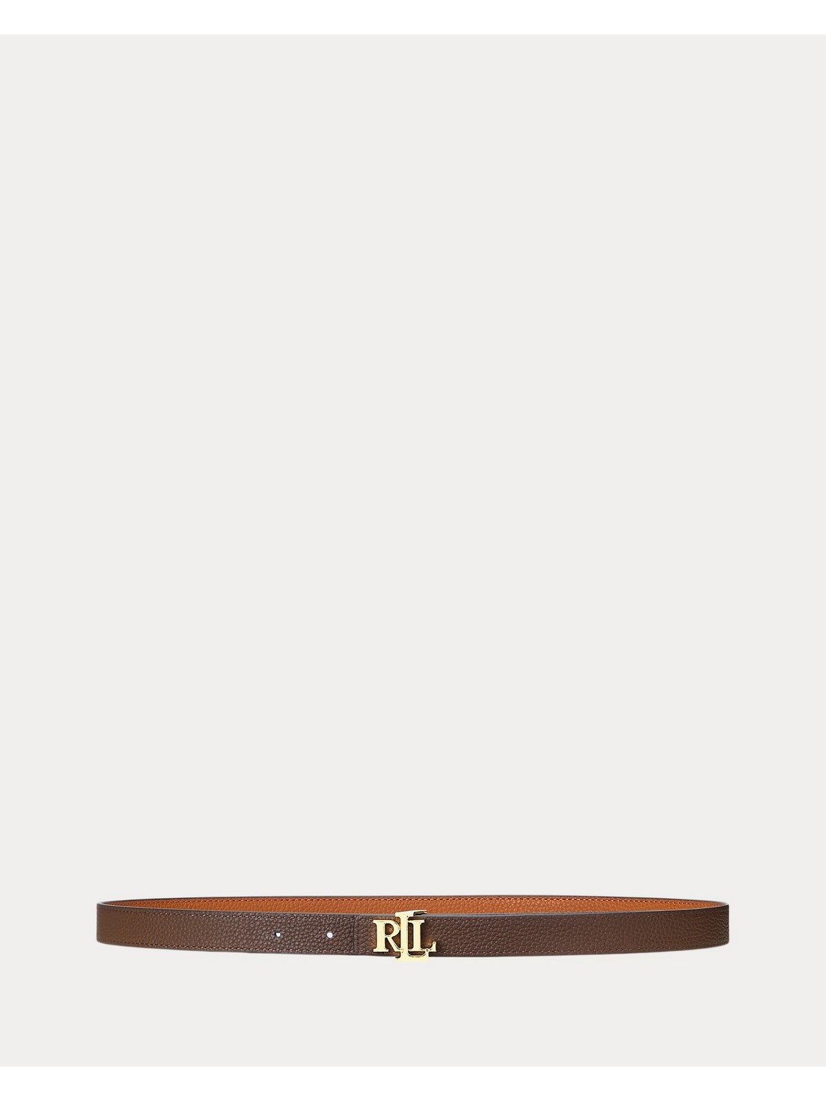 LAUREN RALPH LAUREN Cintura Donna REV LRL 20-BELT-SKINNY 412912038 002 LAUREN TAN/DARK BROWN