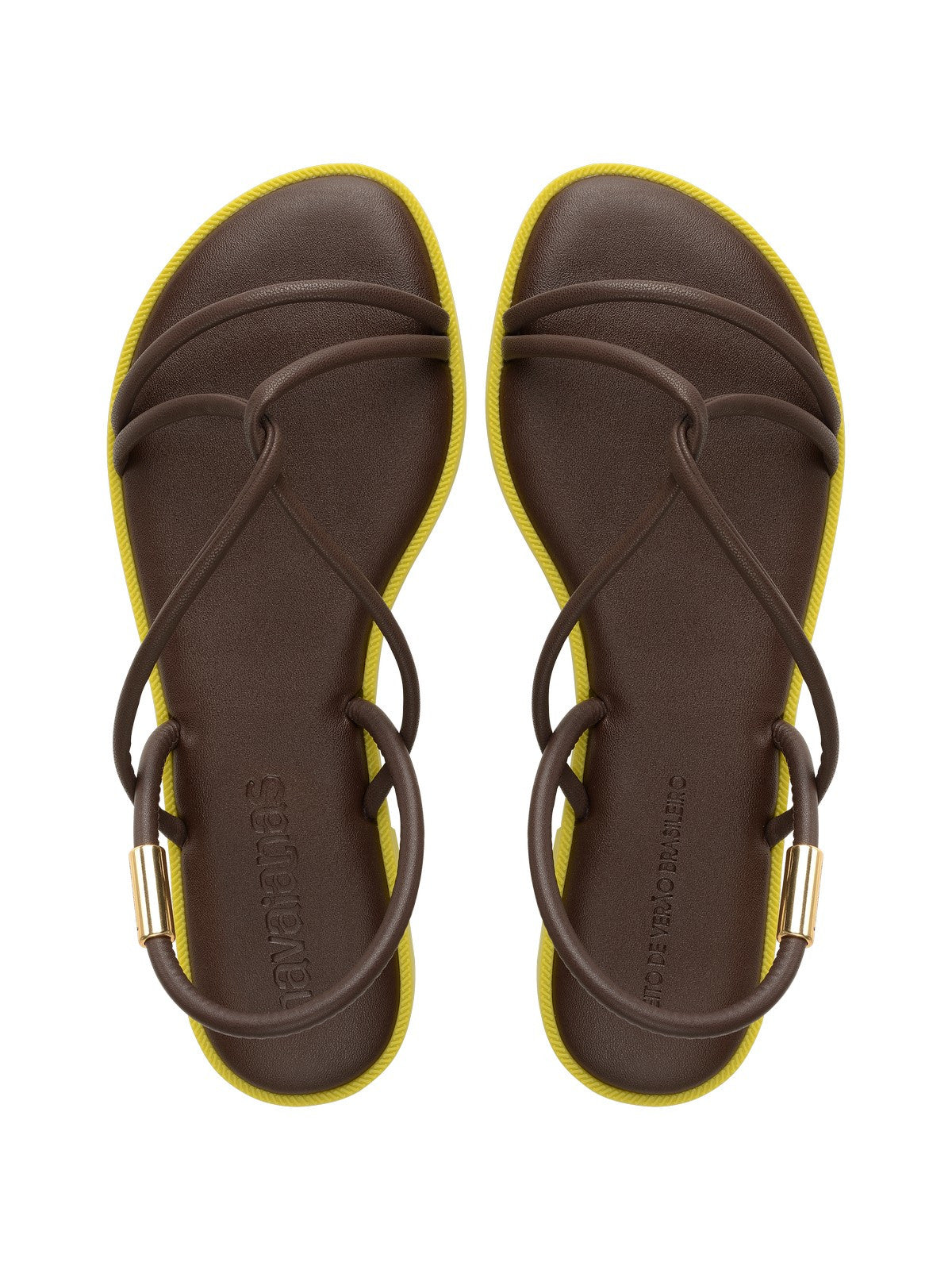 HAVAIANAS Sandalo Donna Una Manga DARK BROWN - 4149609.0727