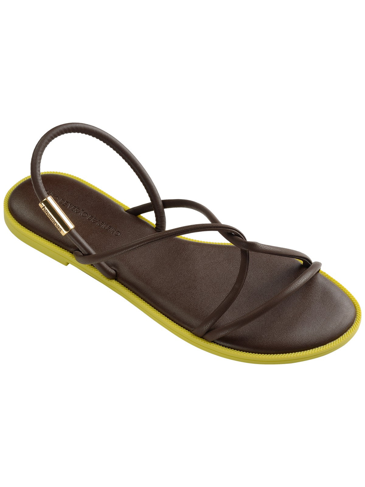 HAVAIANAS Sandalo Donna Una Manga DARK BROWN - 4149609.0727