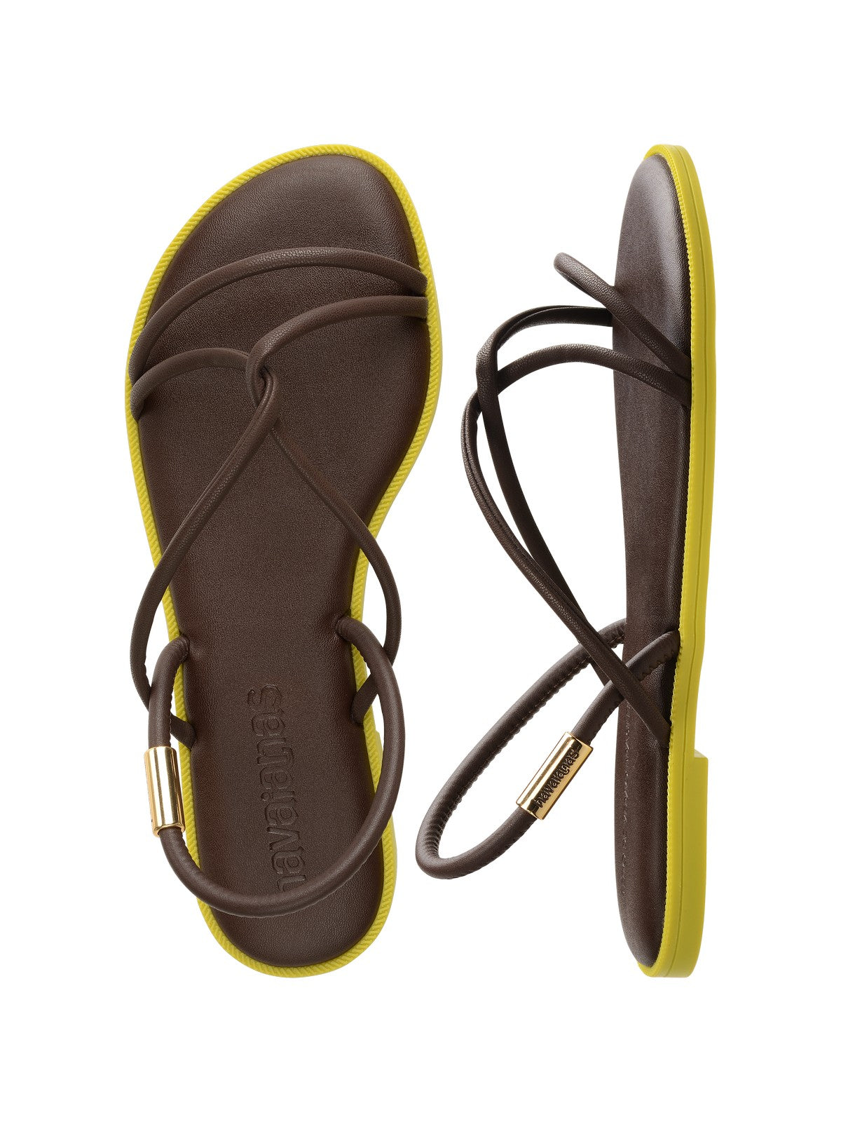 HAVAIANAS Sandalo Donna Una Manga DARK BROWN - 4149609.0727