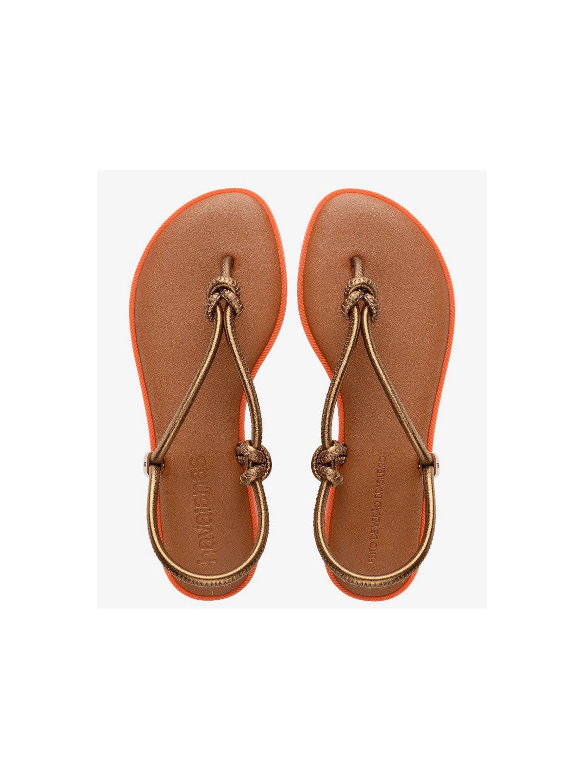 HAVAIANAS Infradito Donna Una Acai RUST/METALLIC COPPER - 4149616.9385