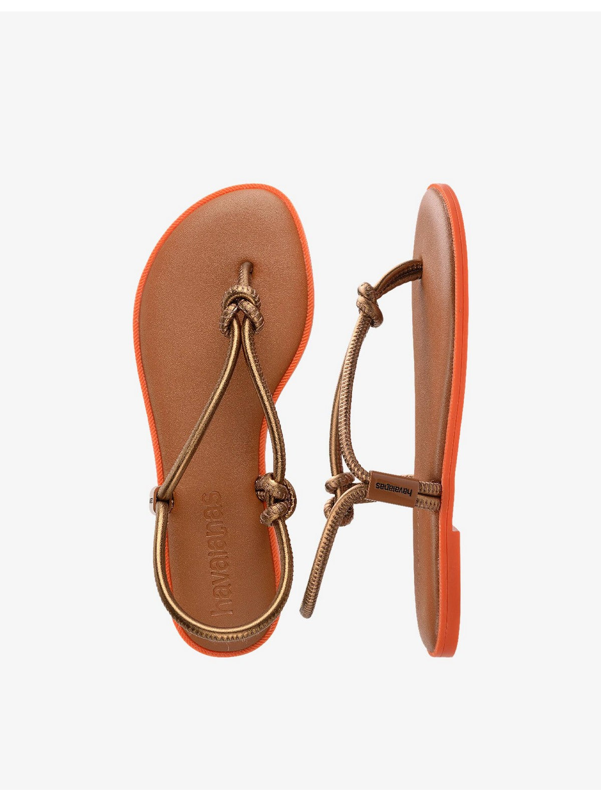 HAVAIANAS Infradito Donna Una Acai RUST/METALLIC COPPER - 4149616.9385