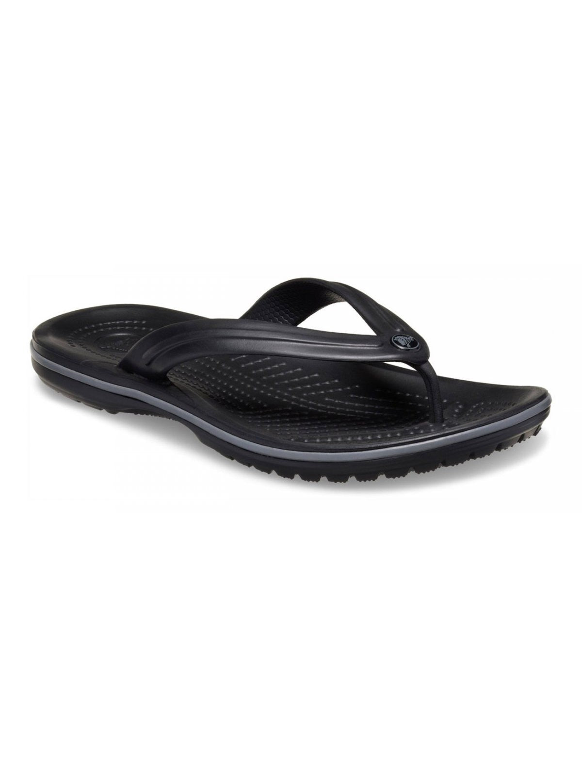 CROCS Infradito Uomo Crocband Flip U BLACK/SLATE GREY - 11033 0DD