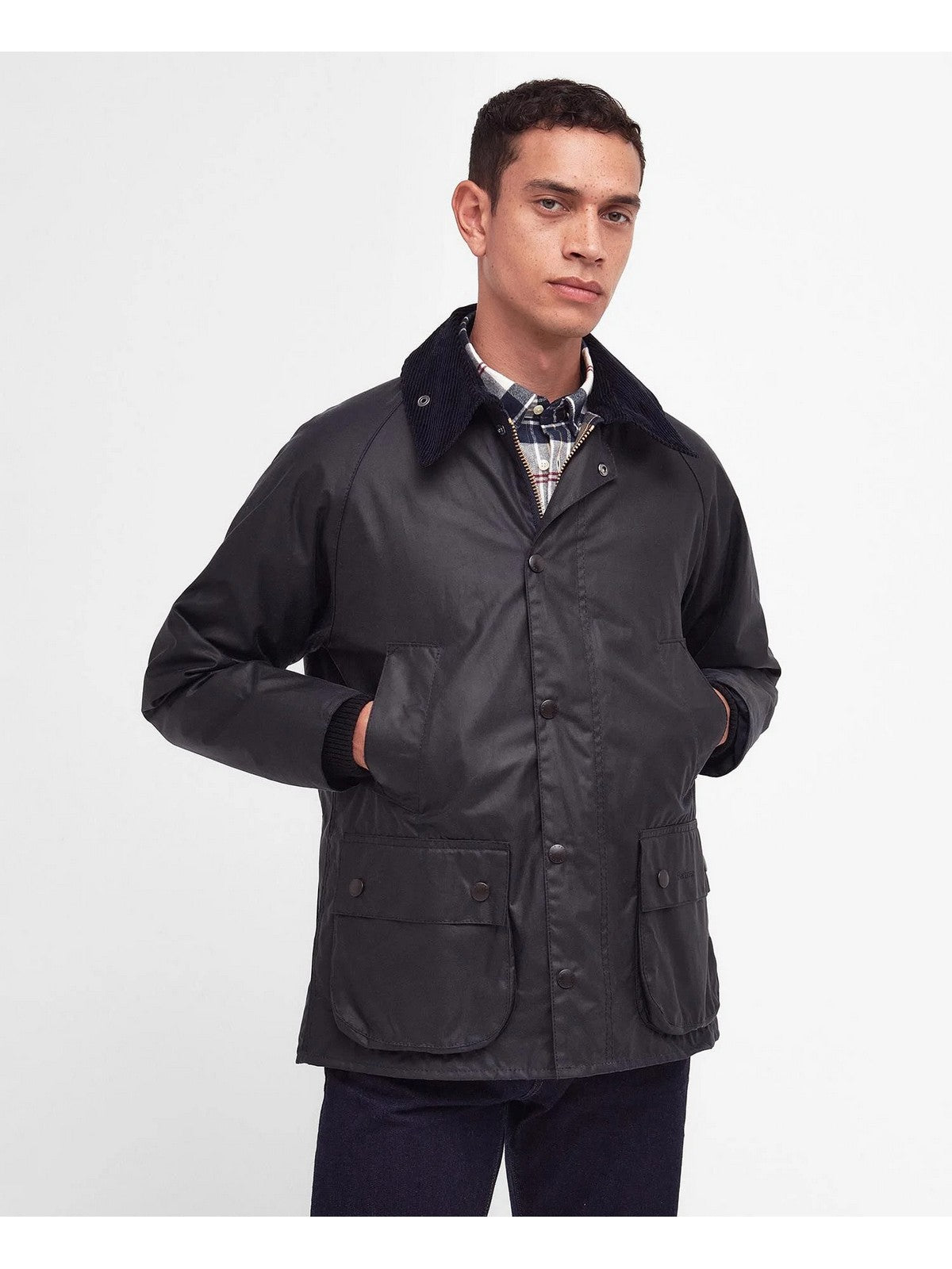 BARBOUR Giubbino Uomo Bedale MWX0018 NY91 NAVY gioboutiqueweb